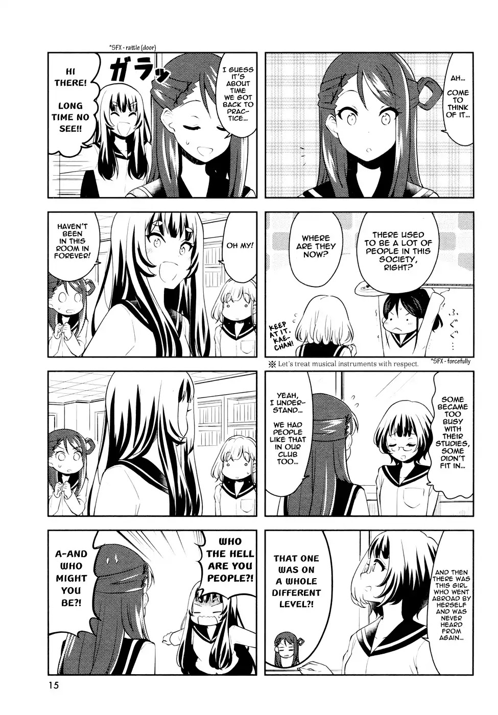 K-ON! Shuffle Chapter 9 page 3 - Chapter 9