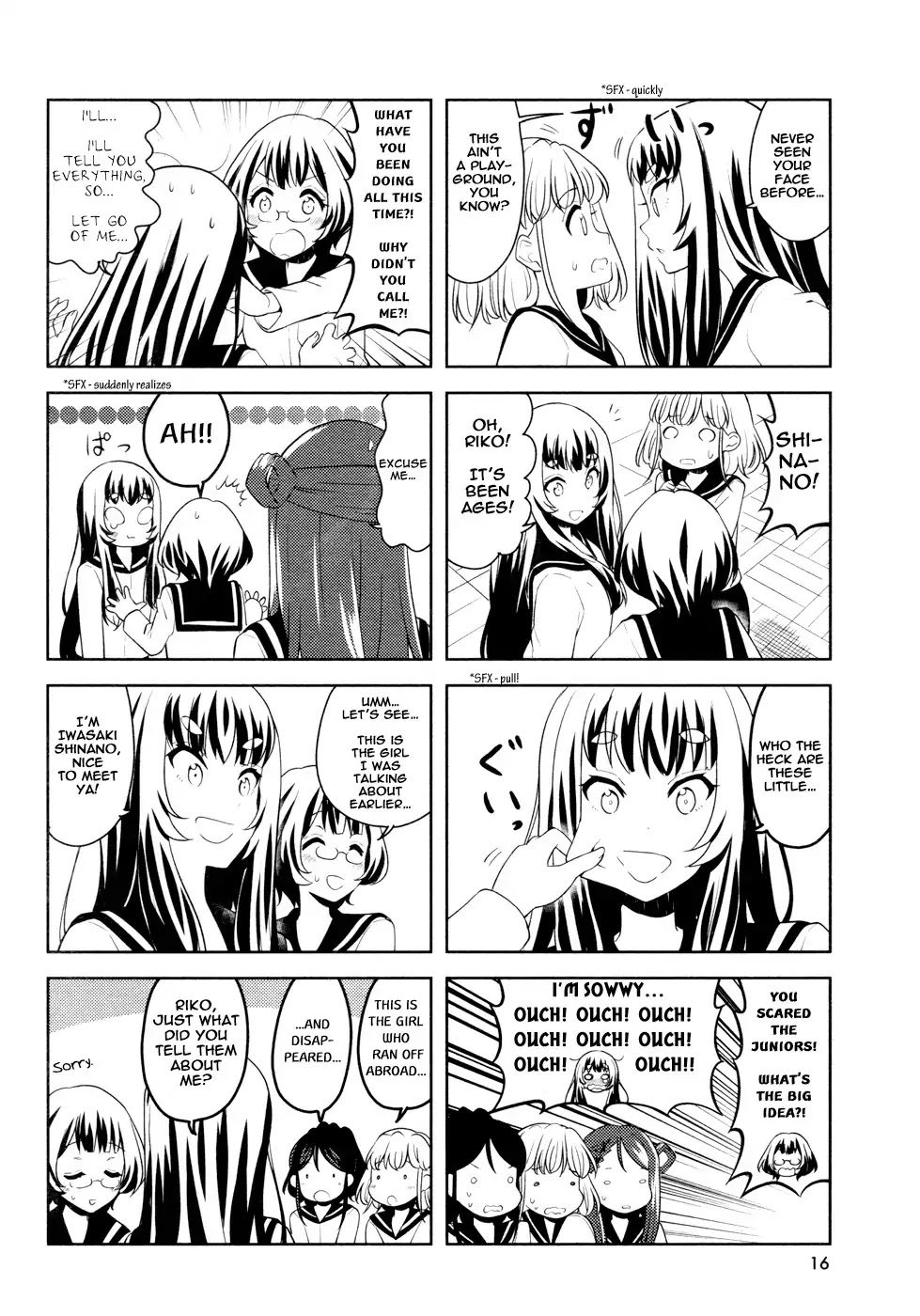 K-ON! Shuffle Chapter 9 page 4 - Chapter 9