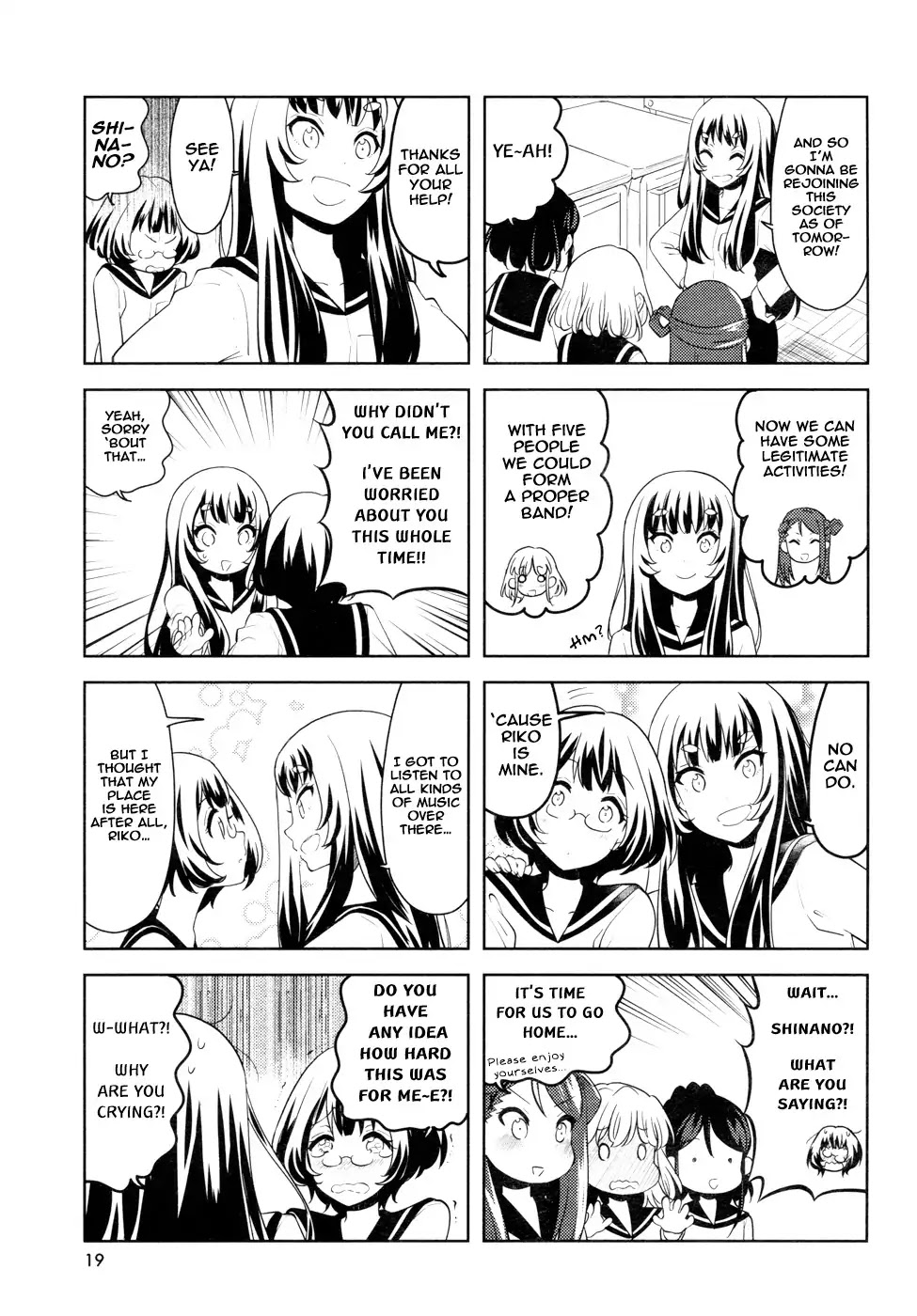 K-ON! Shuffle Chapter 9 page 7 - Chapter 9