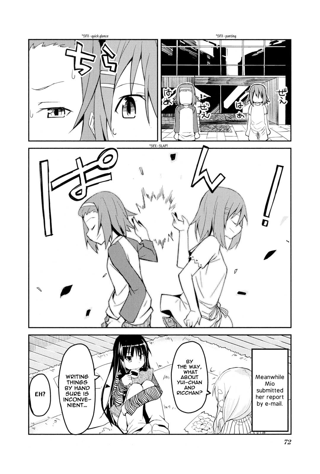 K-ON! Story Anthology Comic Chapter 10 page 16 - Chapter 10: The Soul Of A Mere One Course (by Kounosu Satori)