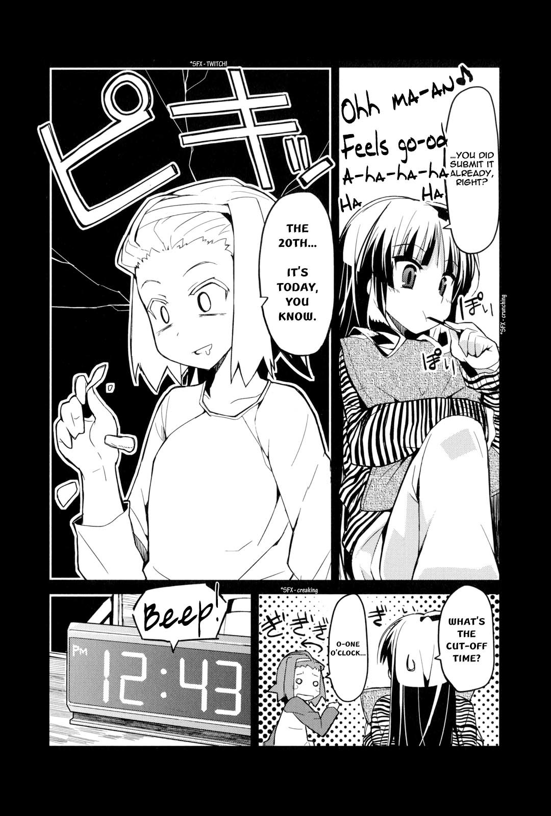 K-ON! Story Anthology Comic Chapter 10 page 4 - Chapter 10: The Soul Of A Mere One Course (by Kounosu Satori)