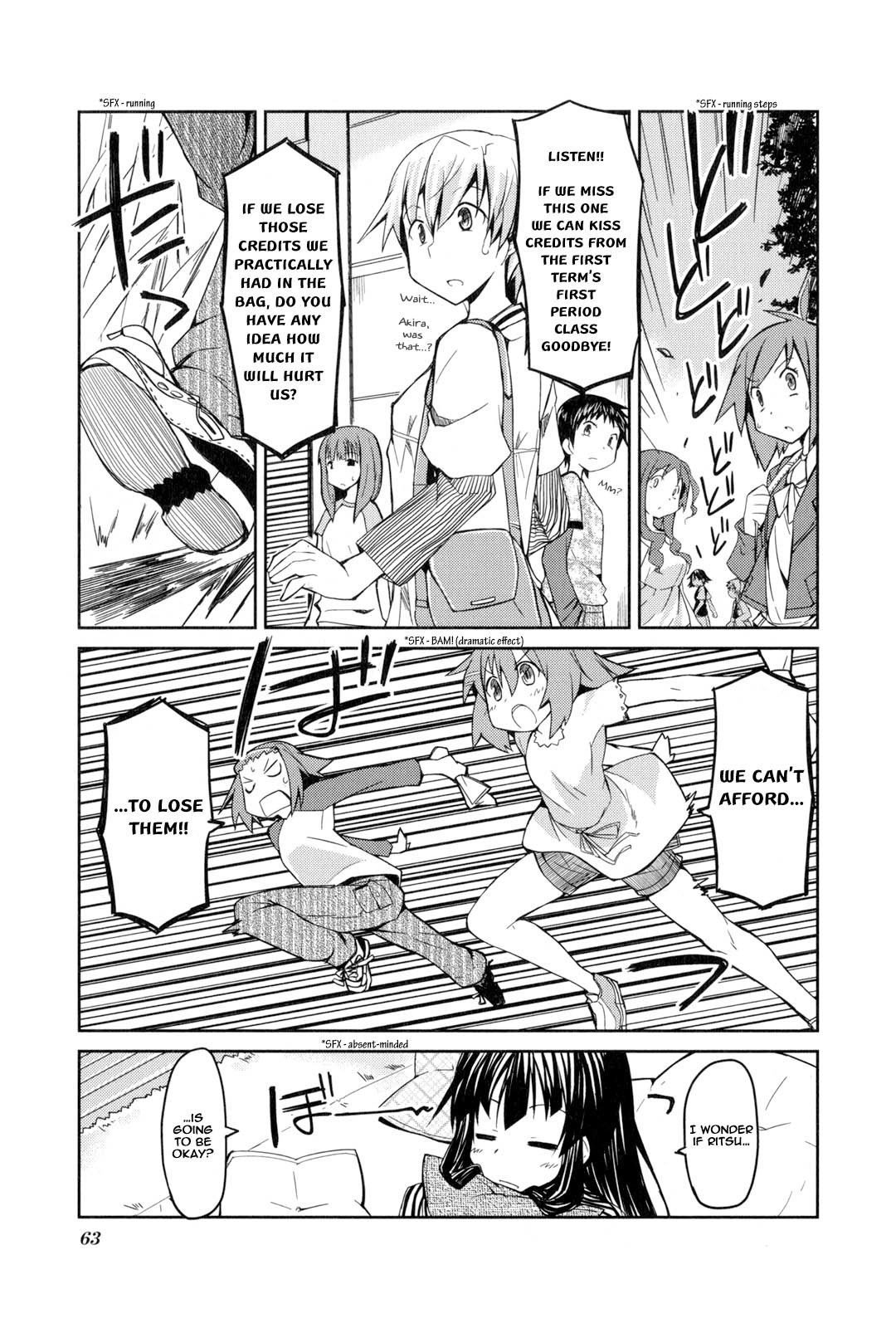 K-ON! Story Anthology Comic Chapter 10 page 8 - Chapter 10: The Soul Of A Mere One Course (by Kounosu Satori)