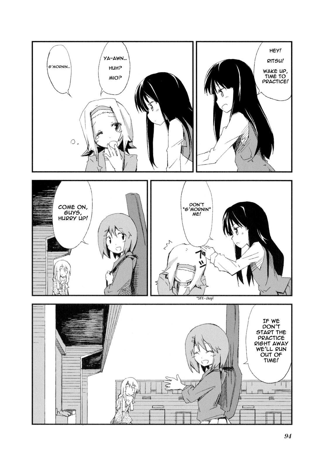 K-ON! Story Anthology Comic Chapter 13 page 10 - Chapter 13: Lunch Time! (by Mitsuya Kazutomo)