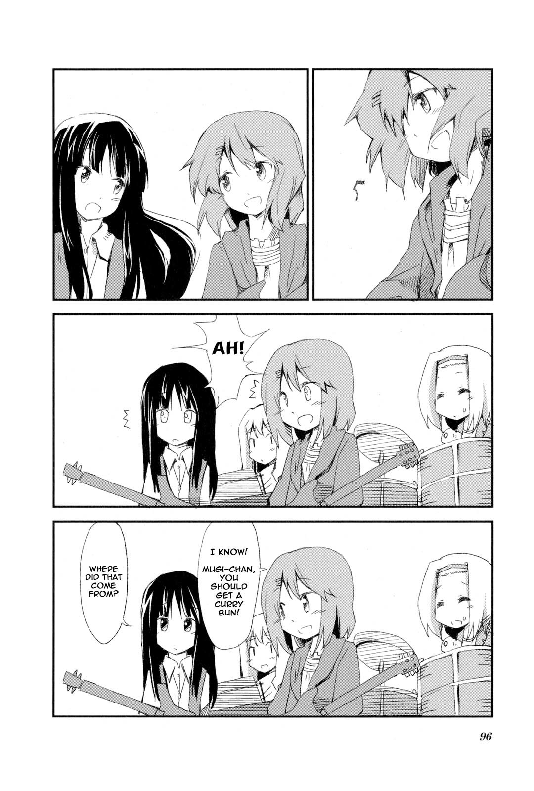 K-ON! Story Anthology Comic Chapter 13 page 12 - Chapter 13: Lunch Time! (by Mitsuya Kazutomo)