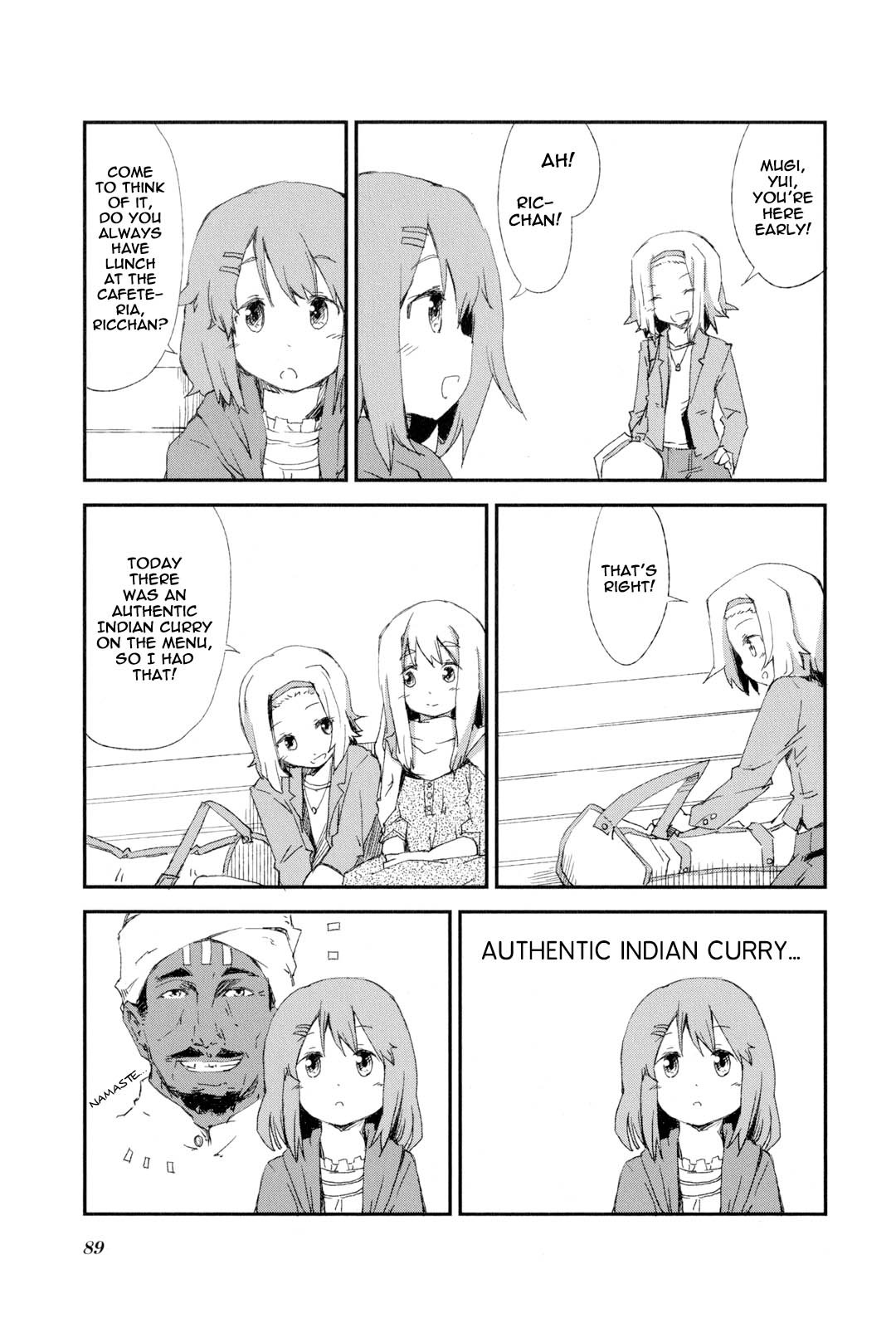 K-ON! Story Anthology Comic Chapter 13 page 5 - Chapter 13: Lunch Time! (by Mitsuya Kazutomo)