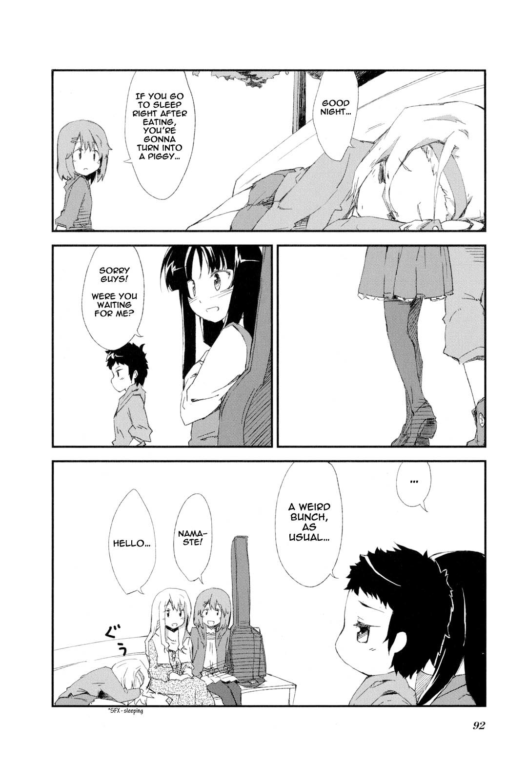 K-ON! Story Anthology Comic Chapter 13 page 8 - Chapter 13: Lunch Time! (by Mitsuya Kazutomo)