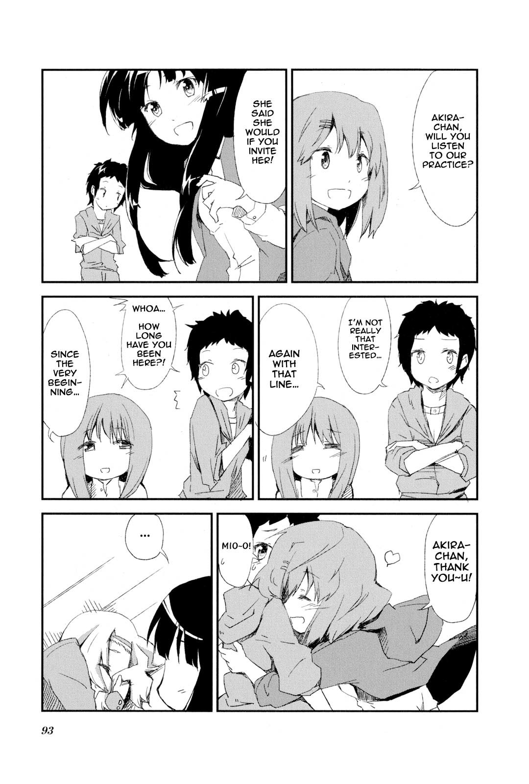 K-ON! Story Anthology Comic Chapter 13 page 9 - Chapter 13: Lunch Time! (by Mitsuya Kazutomo)