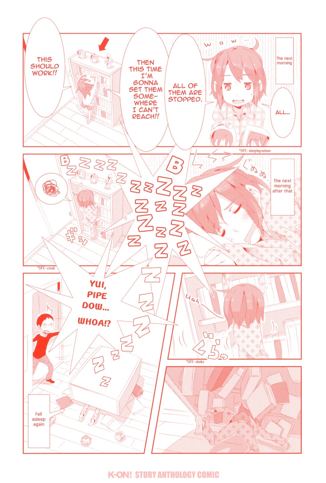 K-ON! Story Anthology Comic Chapter 14.5 page 13 - Chapter 14.5: Comment Letters