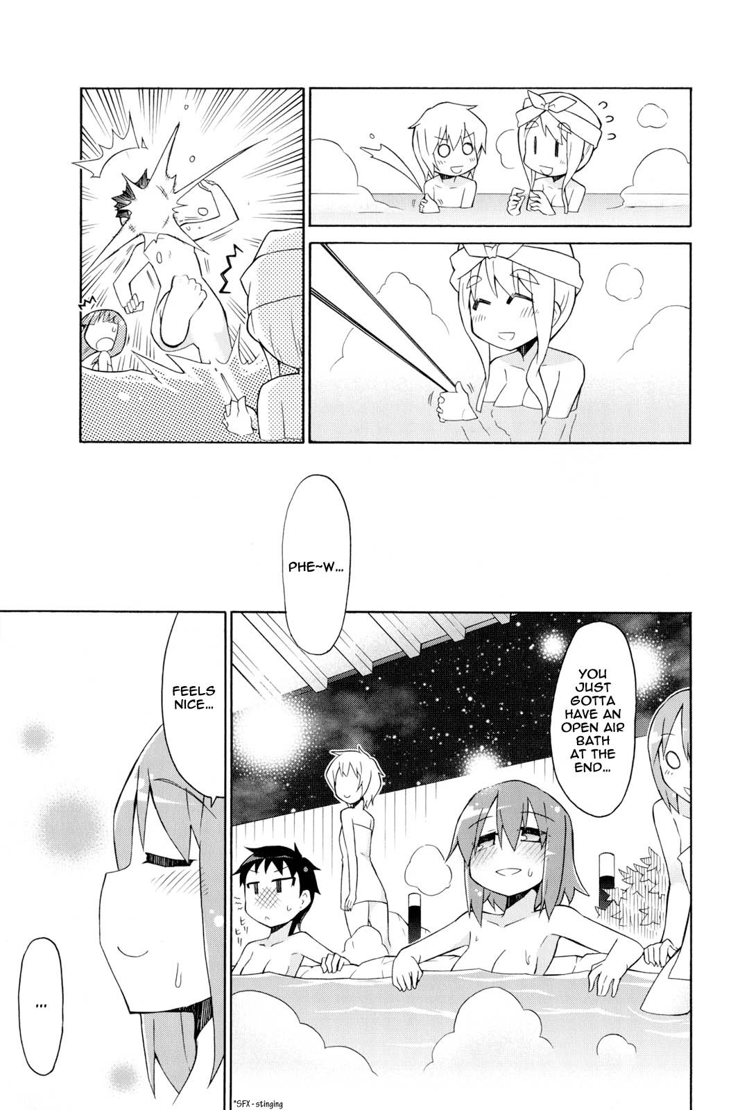K-ON! Story Anthology Comic Chapter 14 page 9 - Chapter 14: Rainbow-Colored Bath Time!