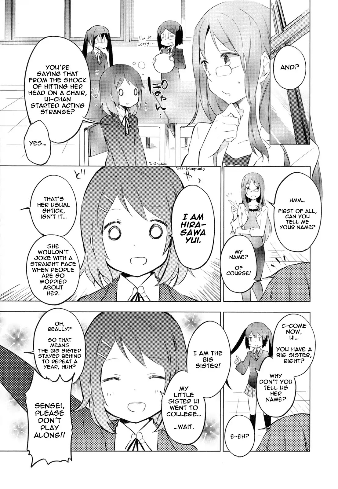 K-ON! Story Anthology Comic Chapter 16 page 3 - Chapter 16