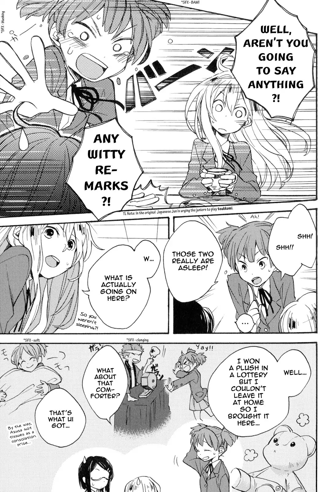 K-ON! Story Anthology Comic Chapter 19 page 3 - Chapter 19
