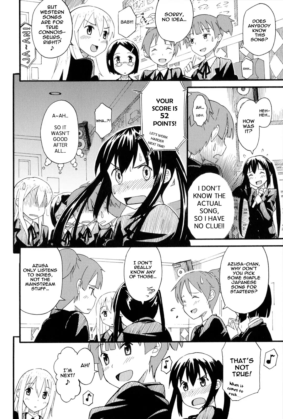 K-ON! Story Anthology Comic Chapter 25 page 4 - Chapter 25