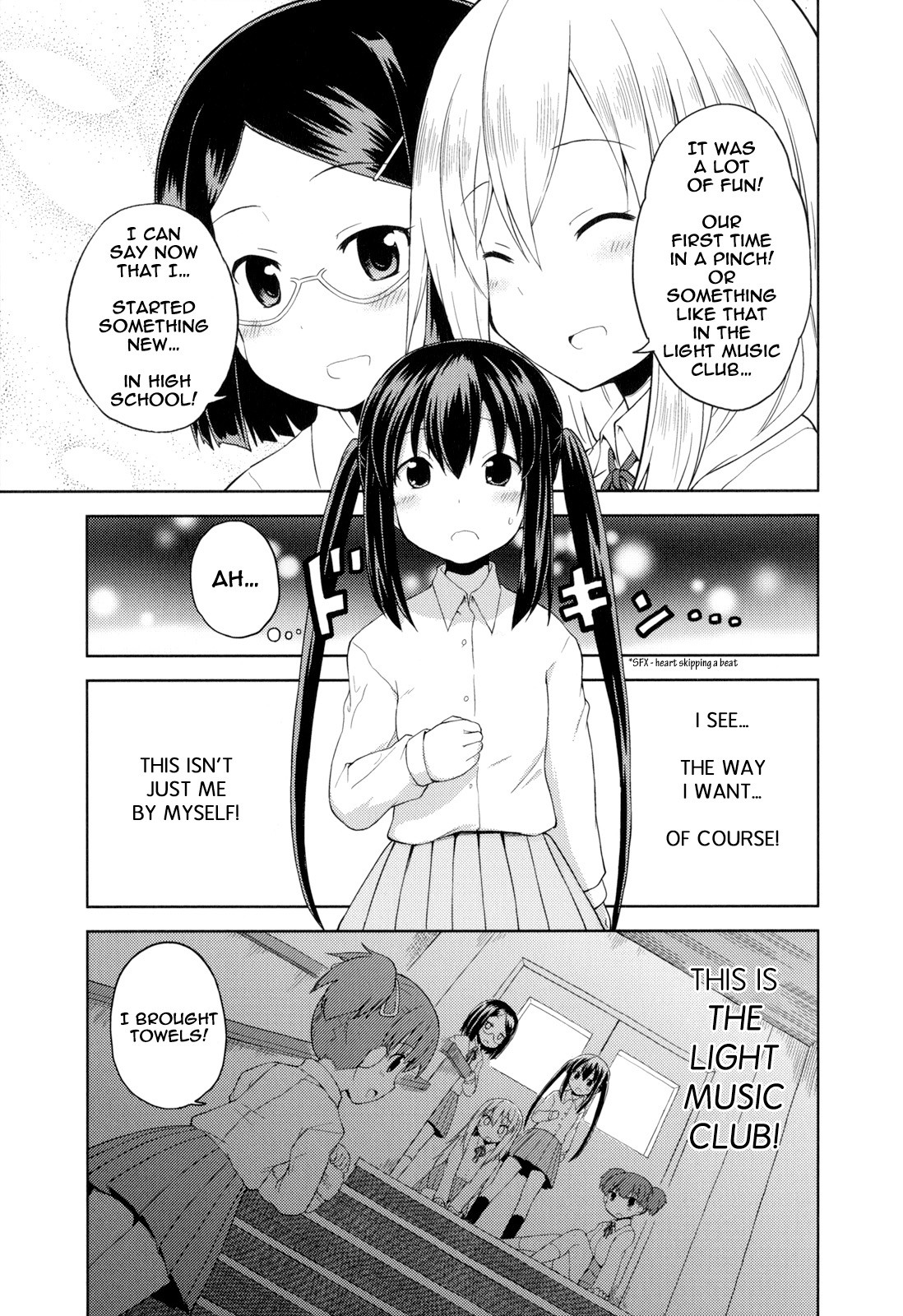 K-ON! Story Anthology Comic Chapter 27 page 7 - Chapter 27: Club President Azu-nyan Runs! (by Minamoto Tadashi)