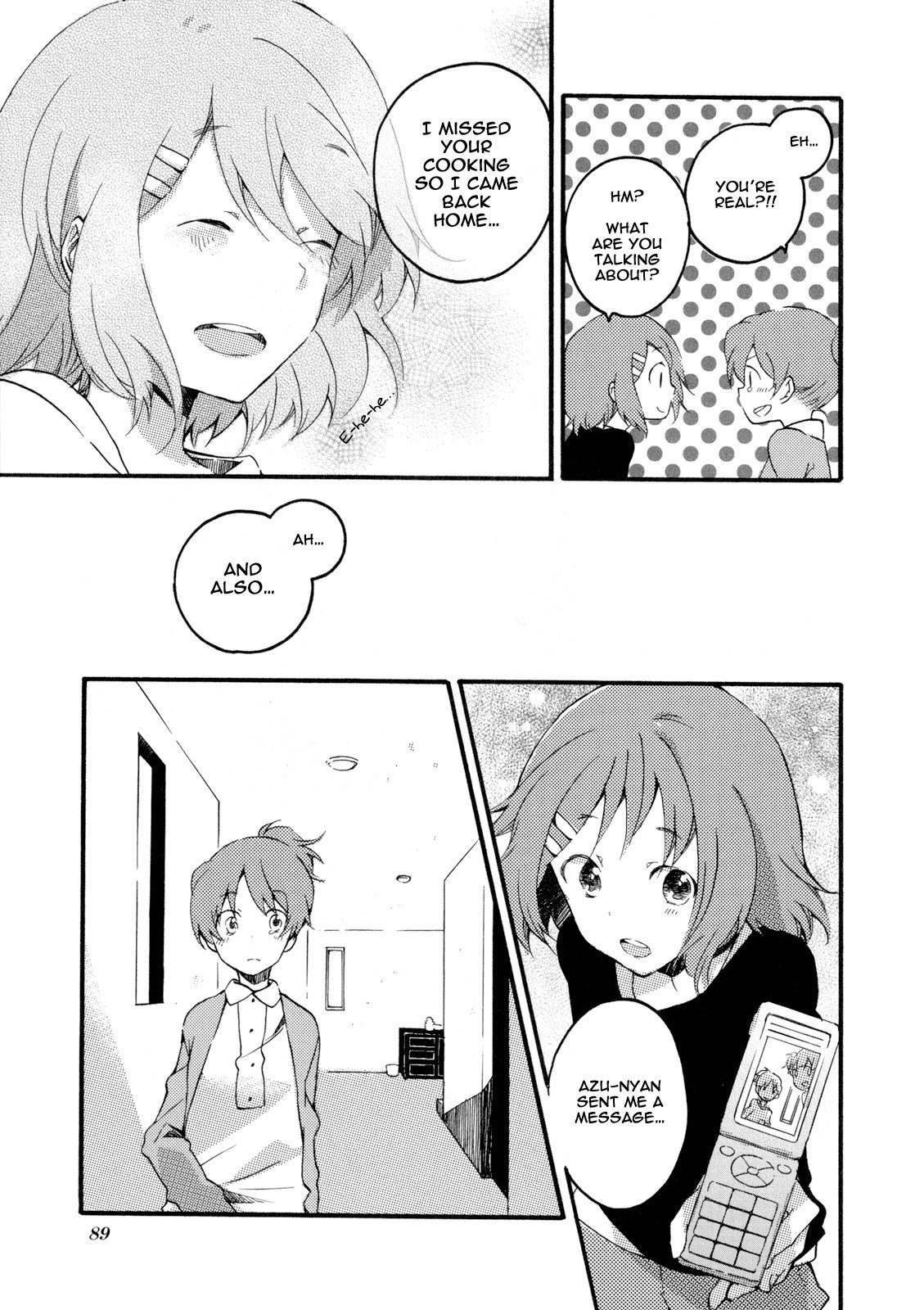 K-ON! Story Anthology Comic Chapter 28 page 7 - Chapter 28: Home Sweet Home (by Hami)