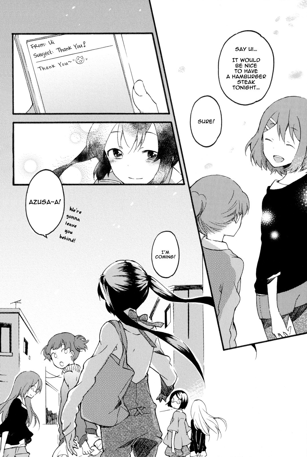 K-ON! Story Anthology Comic Chapter 28 page 8 - Chapter 28: Home Sweet Home (by Hami)