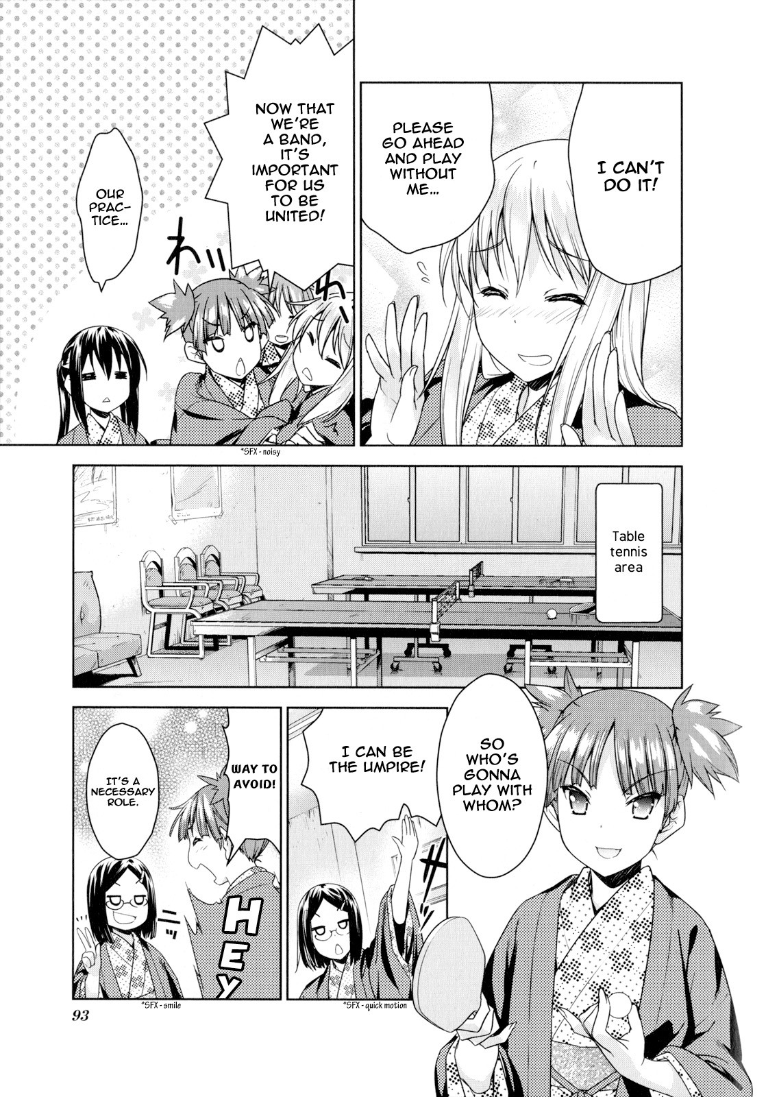 K-ON! Story Anthology Comic Chapter 29 page 3 - Chapter 29: It’s a Training Camp at the Hot Springs, Light Music Club! (by Tanaka Kouji)