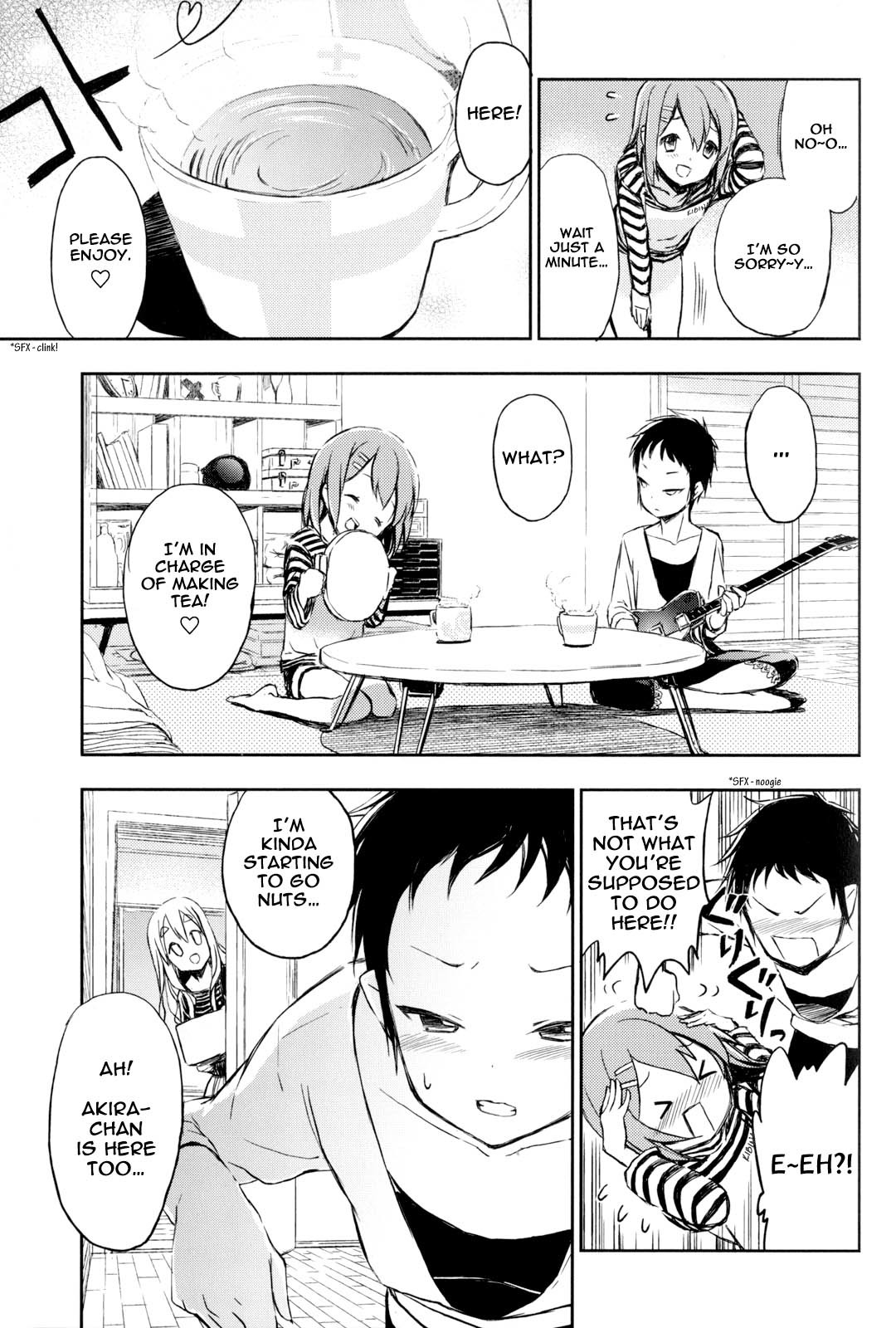 K-ON! Story Anthology Comic Chapter 3 page 5 - Chapter 3: Band Maintenance! (by Yamato Hina)