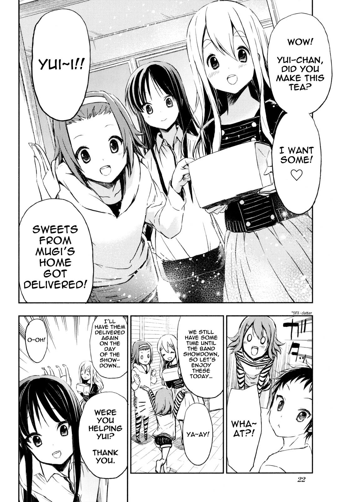 K-ON! Story Anthology Comic Chapter 3 page 6 - Chapter 3: Band Maintenance! (by Yamato Hina)