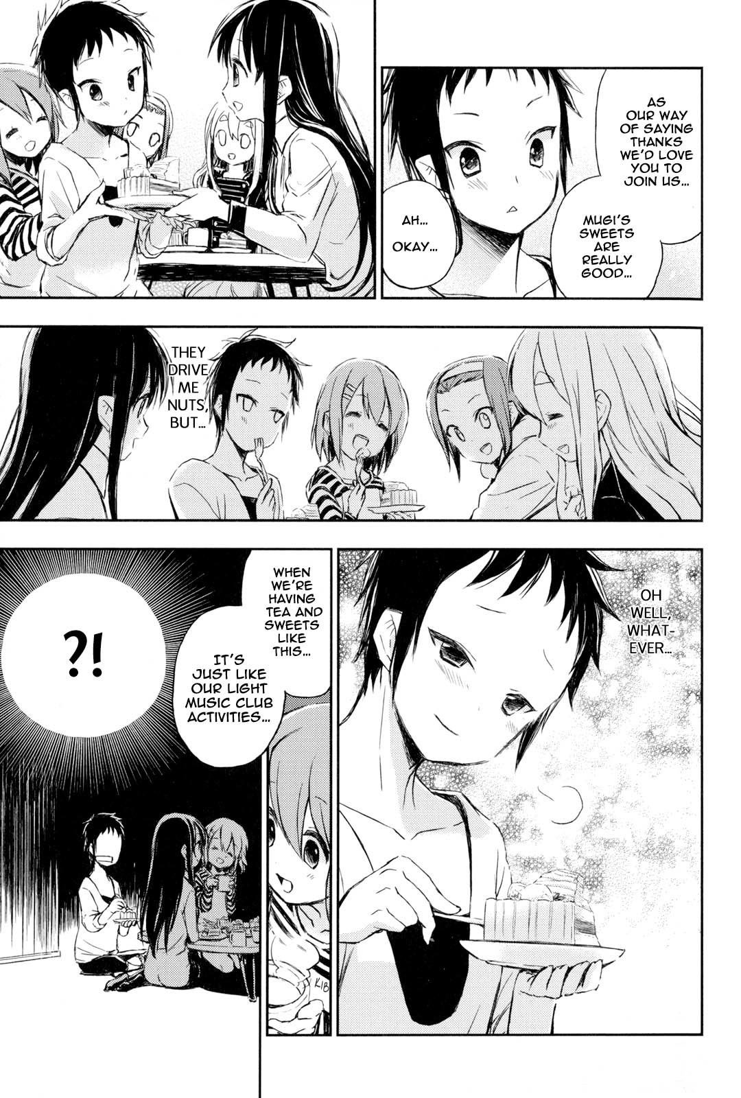 K-ON! Story Anthology Comic Chapter 3 page 7 - Chapter 3: Band Maintenance! (by Yamato Hina)