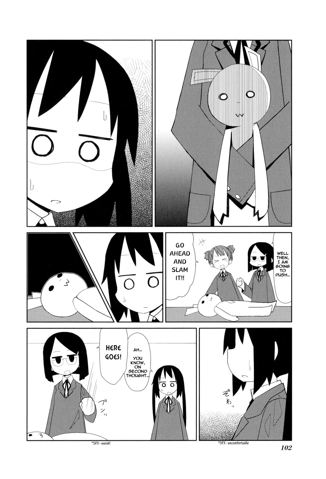 K-ON! Story Anthology Comic Chapter 30 page 4 - Chapter 30: Message (by Hatopopoko)