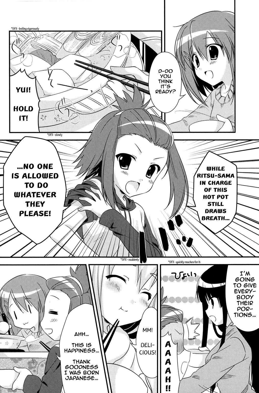 K-ON! Story Anthology Comic Chapter 32 page 2 - Chapter 32: Afterschool Hot Pot Time (Shouna Mitsuishi)