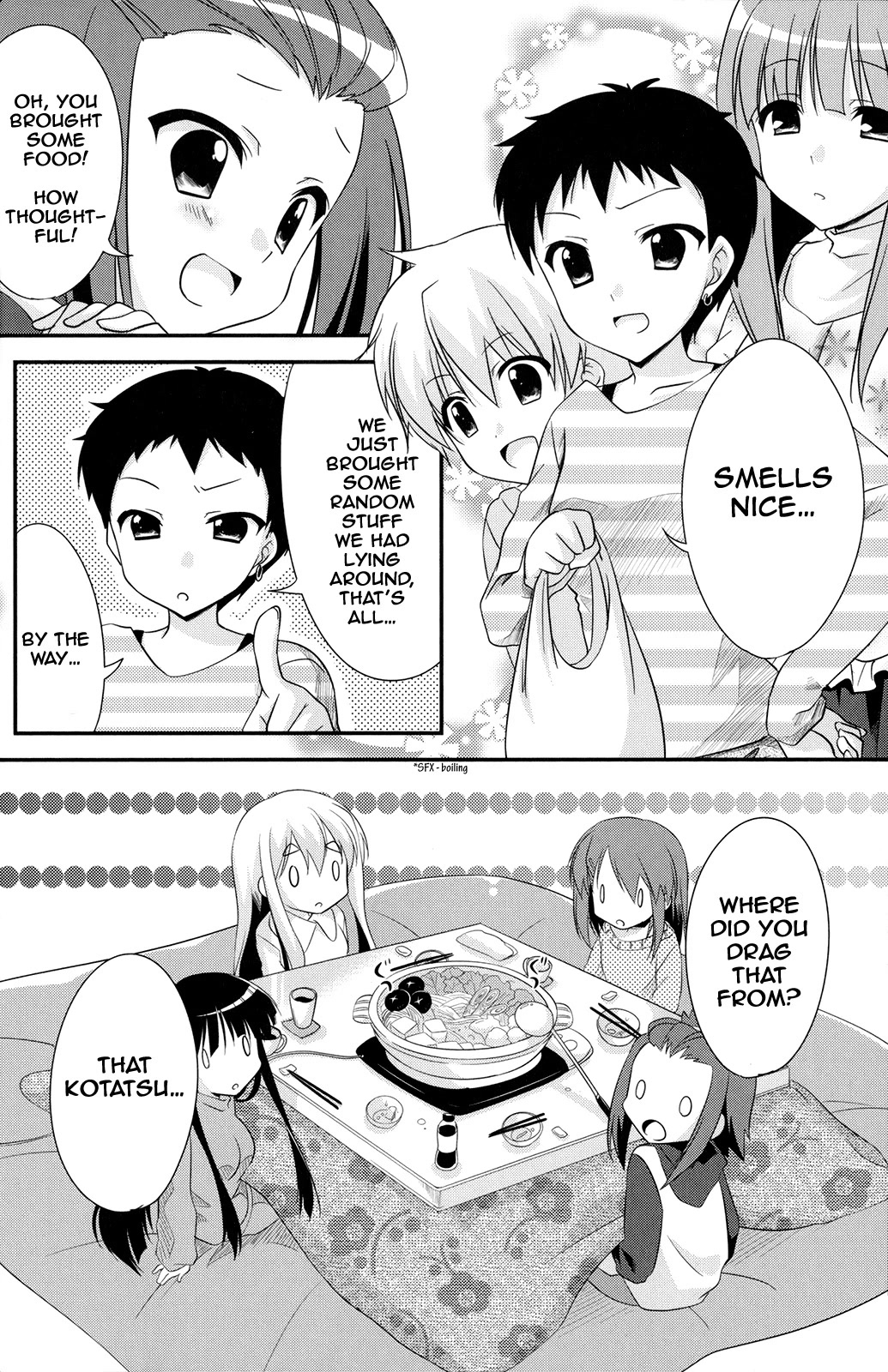 K-ON! Story Anthology Comic Chapter 32 page 4 - Chapter 32: Afterschool Hot Pot Time (Shouna Mitsuishi)