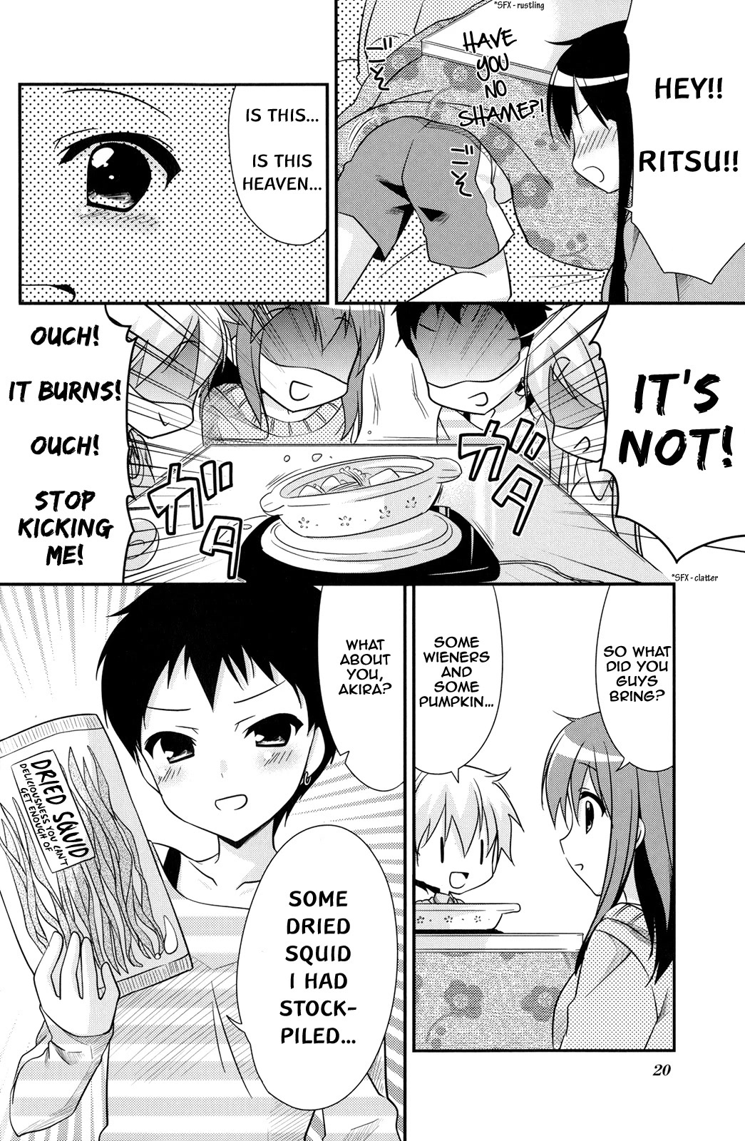 K-ON! Story Anthology Comic Chapter 32 page 6 - Chapter 32: Afterschool Hot Pot Time (Shouna Mitsuishi)