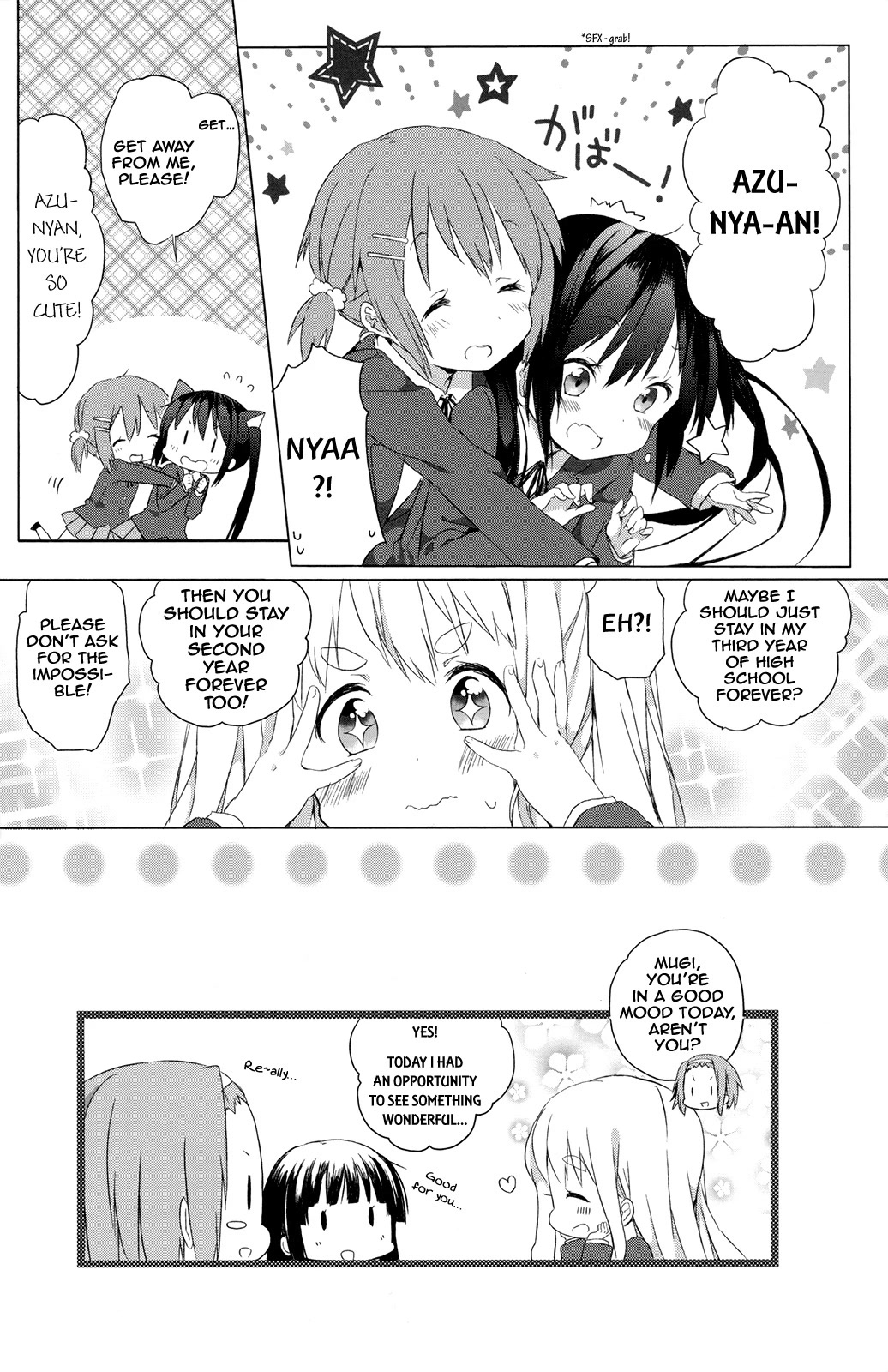 K-ON! Story Anthology Comic Chapter 33 page 10 - Chapter 33: Twin-tail! (by Mijin Kouka)