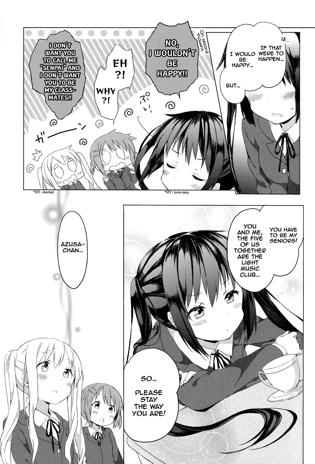 K-ON! Story Anthology Comic Chapter 33 page 9 - Chapter 33: Twin-tail! (by Mijin Kouka)