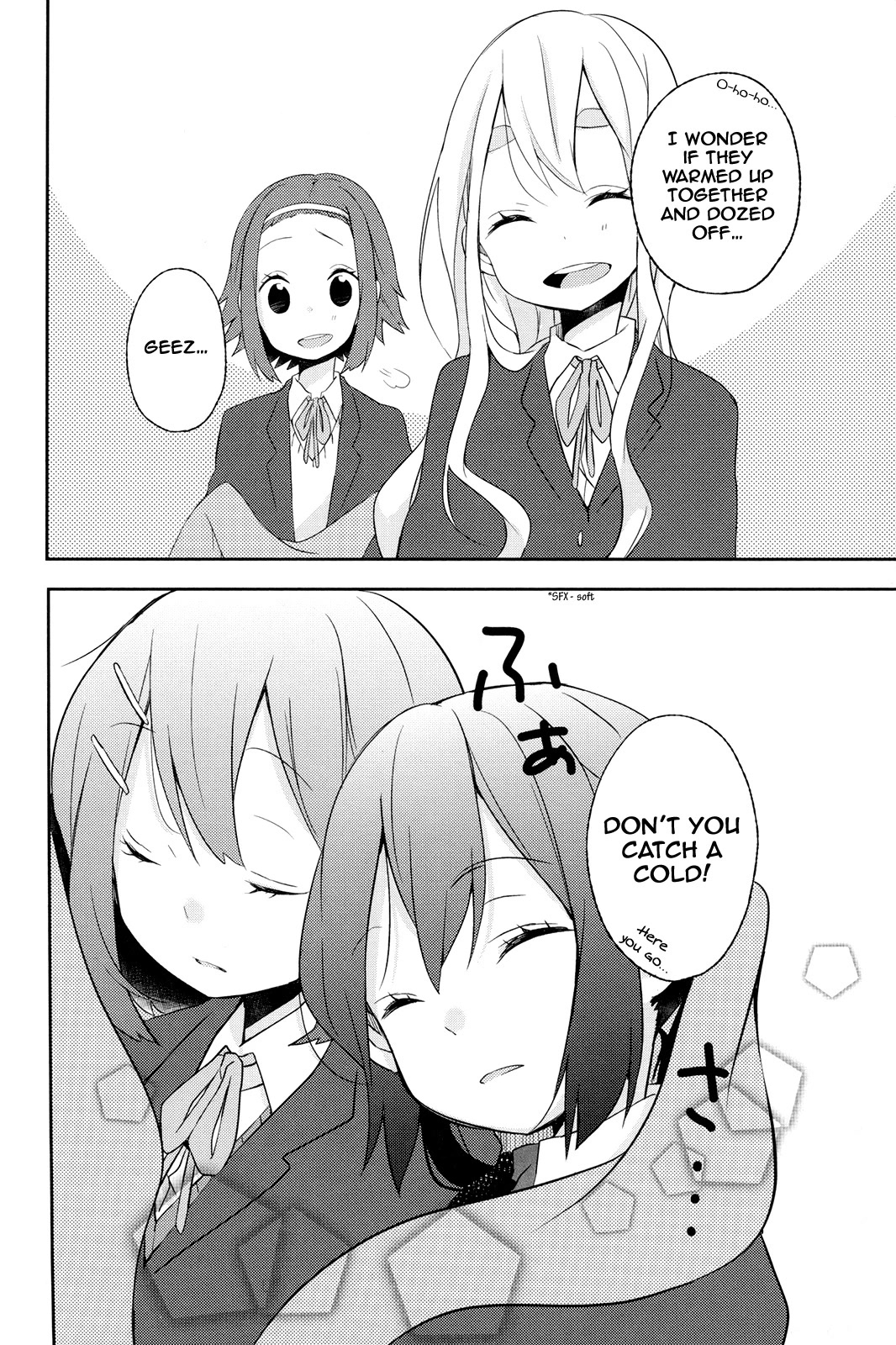 K-ON! Story Anthology Comic Chapter 34 page 10 - Chapter 34: Please Wear The Coat You’re Supposed To Wear! (by Meno)