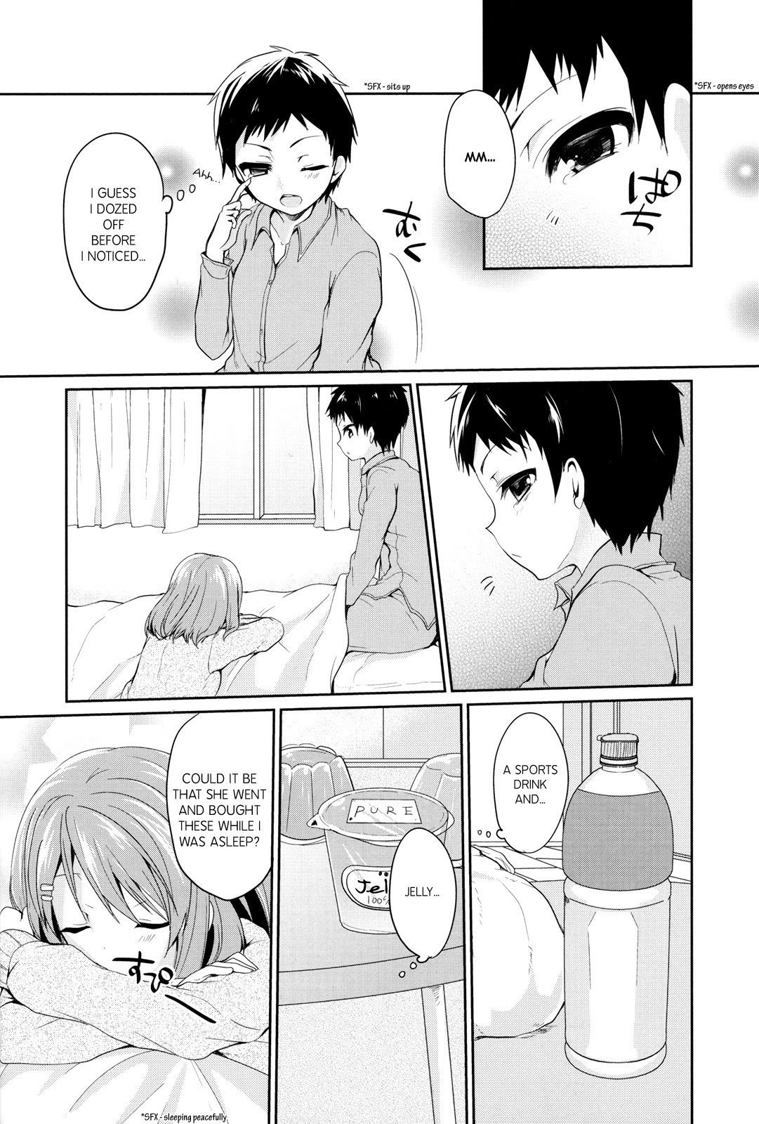K-ON! Story Anthology Comic Chapter 37 page 8 - Chapter 37: Looking After! (by Masayu)