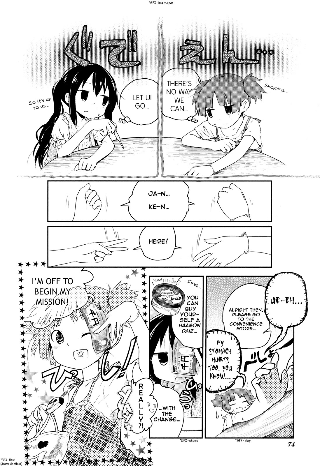 K-ON! Story Anthology Comic Chapter 38 page 4 - Chapter 38: Nightmare in the House of Hirasawa (by Kuroba-U)
