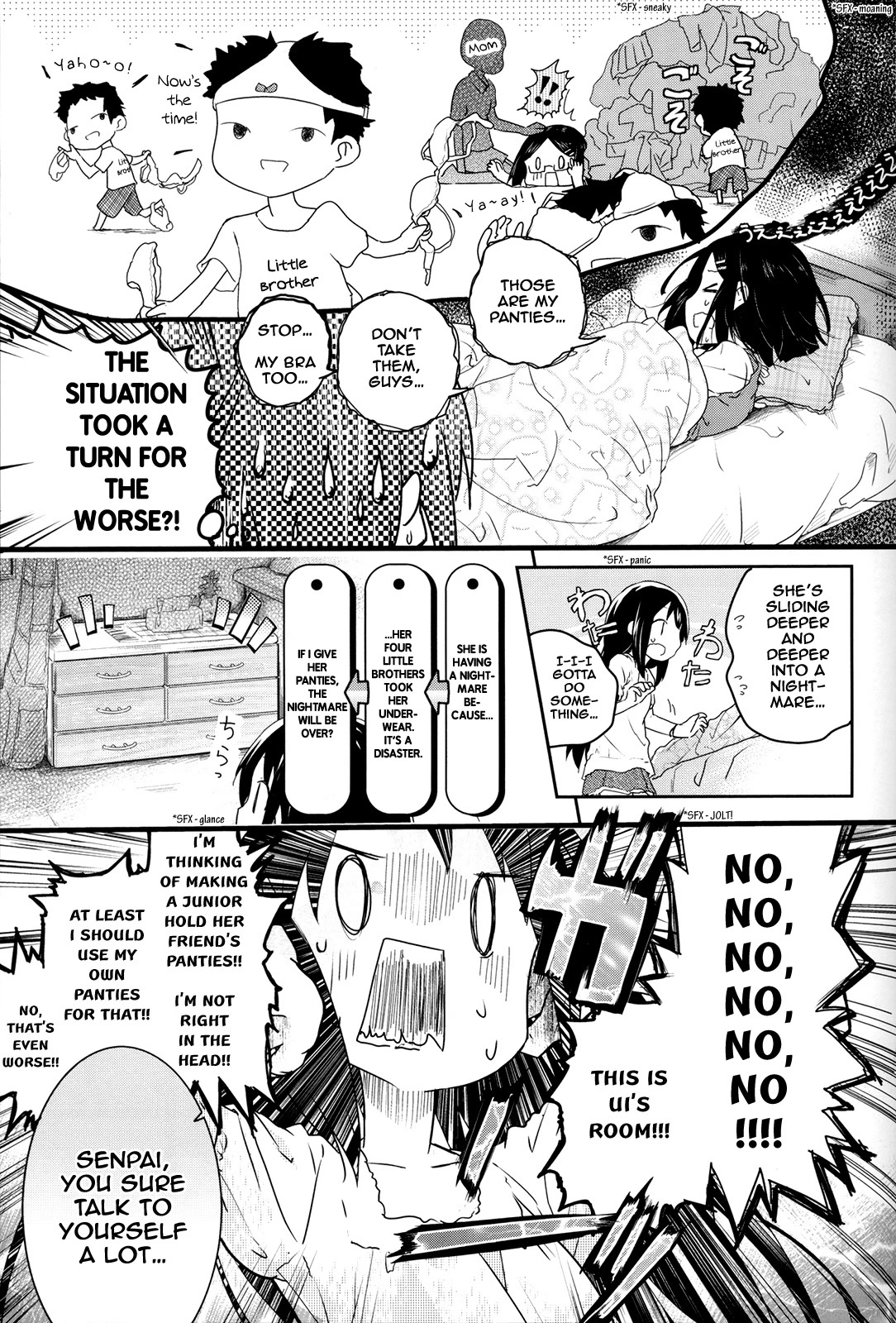 K-ON! Story Anthology Comic Chapter 38 page 7 - Chapter 38: Nightmare in the House of Hirasawa (by Kuroba-U)
