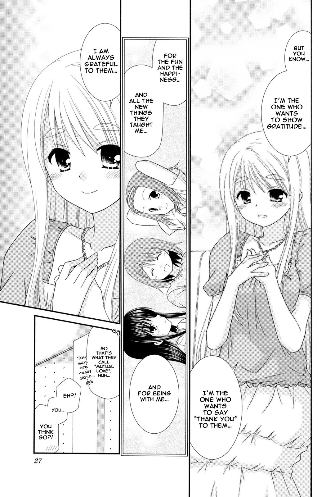 K-ON! Story Anthology Comic Chapter 4 page 3 - Chapter 4: Mutual Love (by Shimotsuki Kinusa)