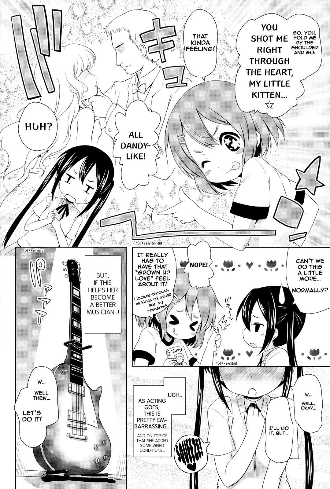 K-ON! Story Anthology Comic Chapter 40 page 4 - Chapter 40: My Senpai is… (by Murian)