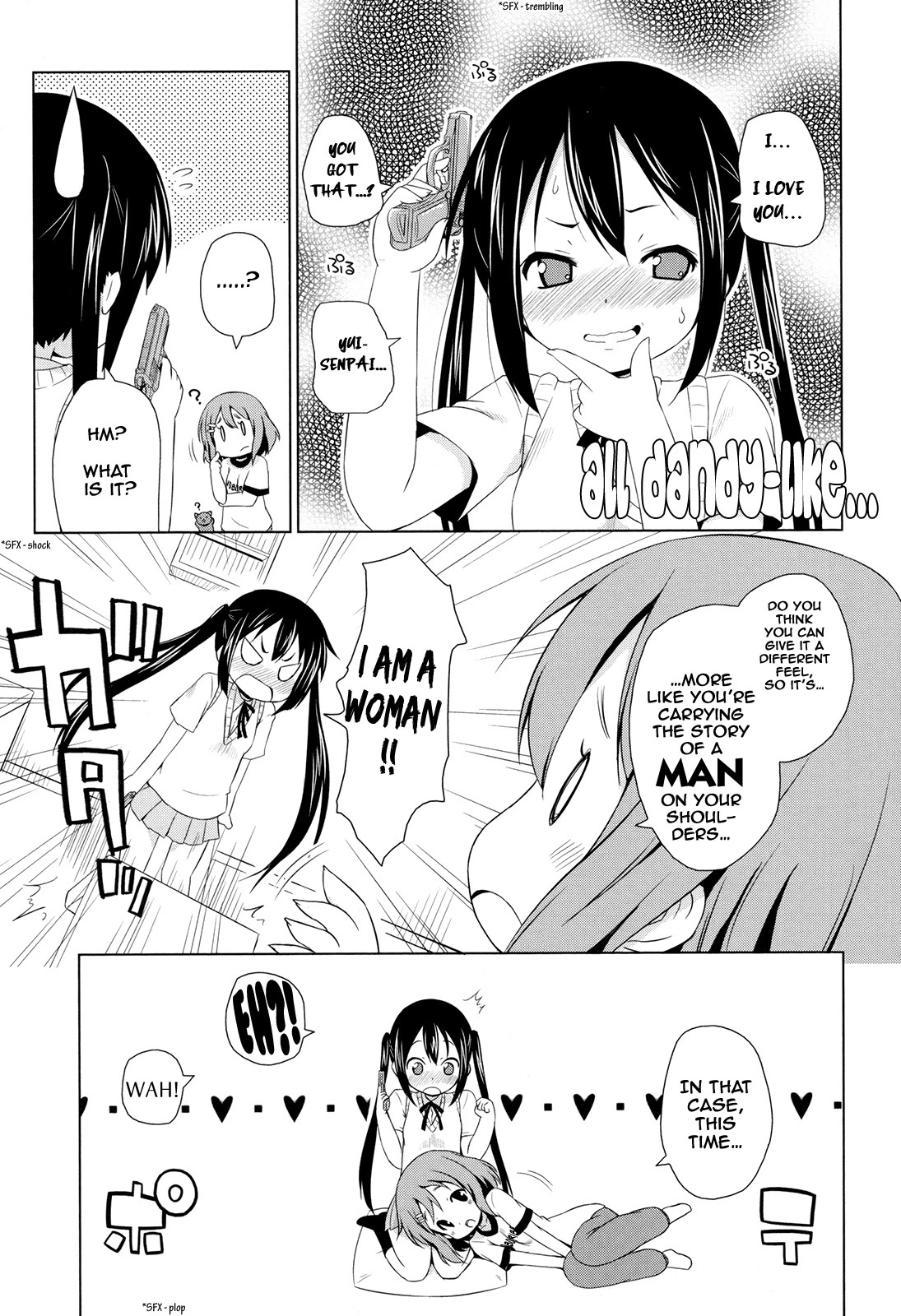 K-ON! Story Anthology Comic Chapter 40 page 5 - Chapter 40: My Senpai is… (by Murian)