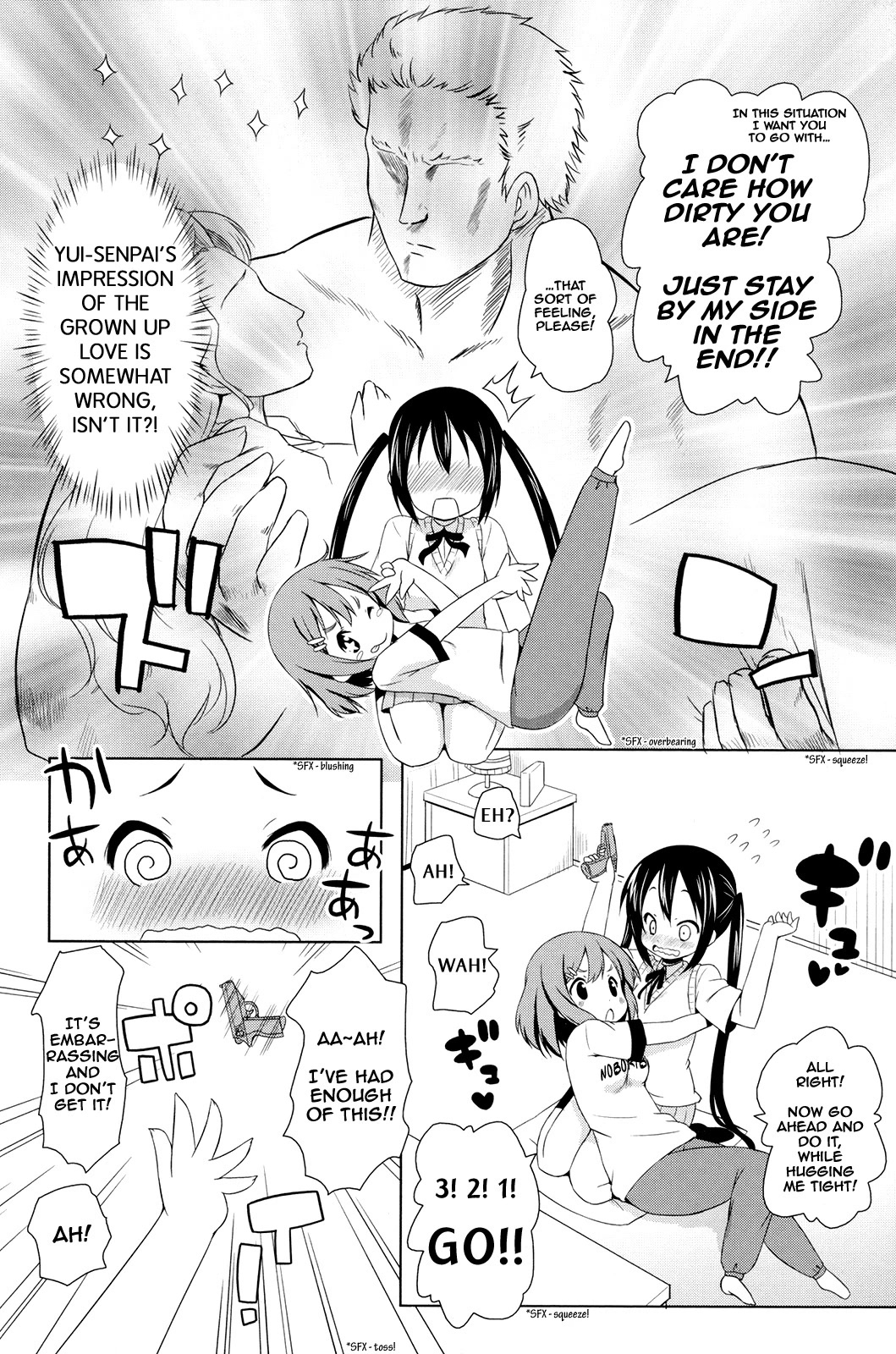 K-ON! Story Anthology Comic Chapter 40 page 6 - Chapter 40: My Senpai is… (by Murian)