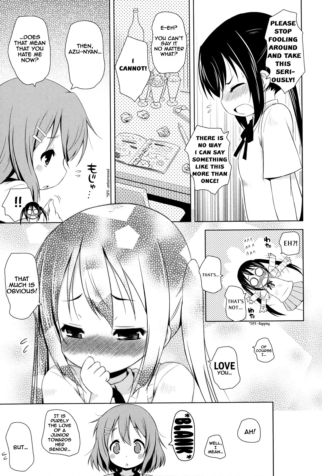 K-ON! Story Anthology Comic Chapter 40 page 7 - Chapter 40: My Senpai is… (by Murian)
