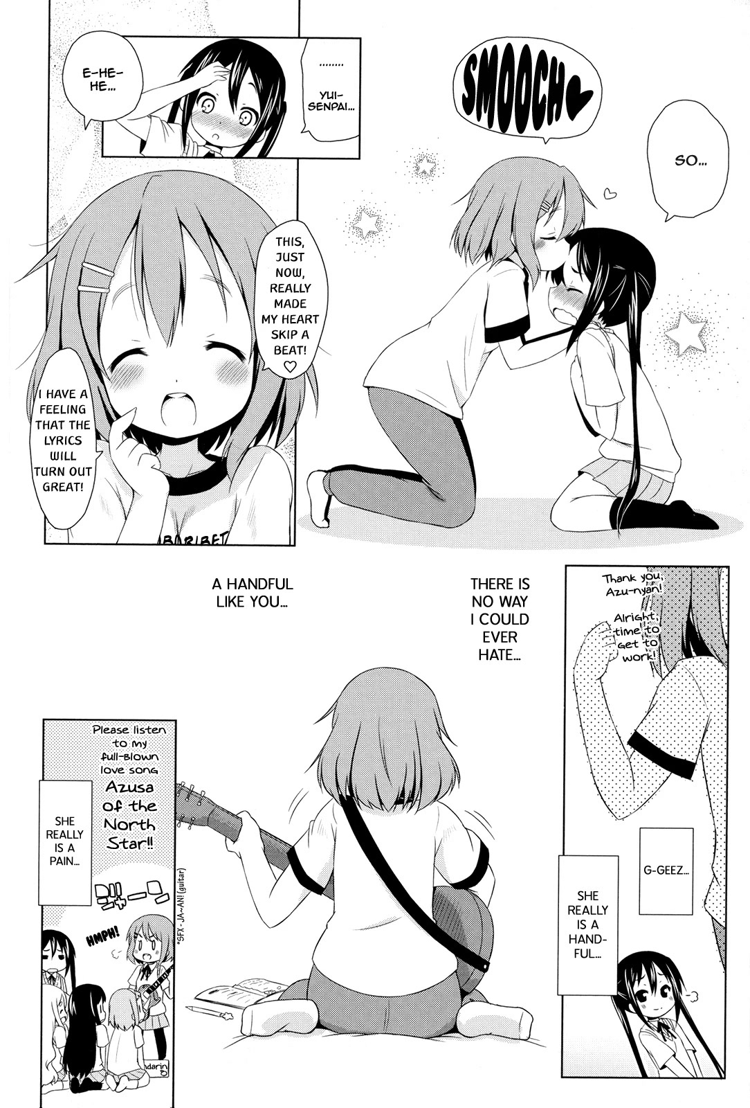 K-ON! Story Anthology Comic Chapter 40 page 8 - Chapter 40: My Senpai is… (by Murian)