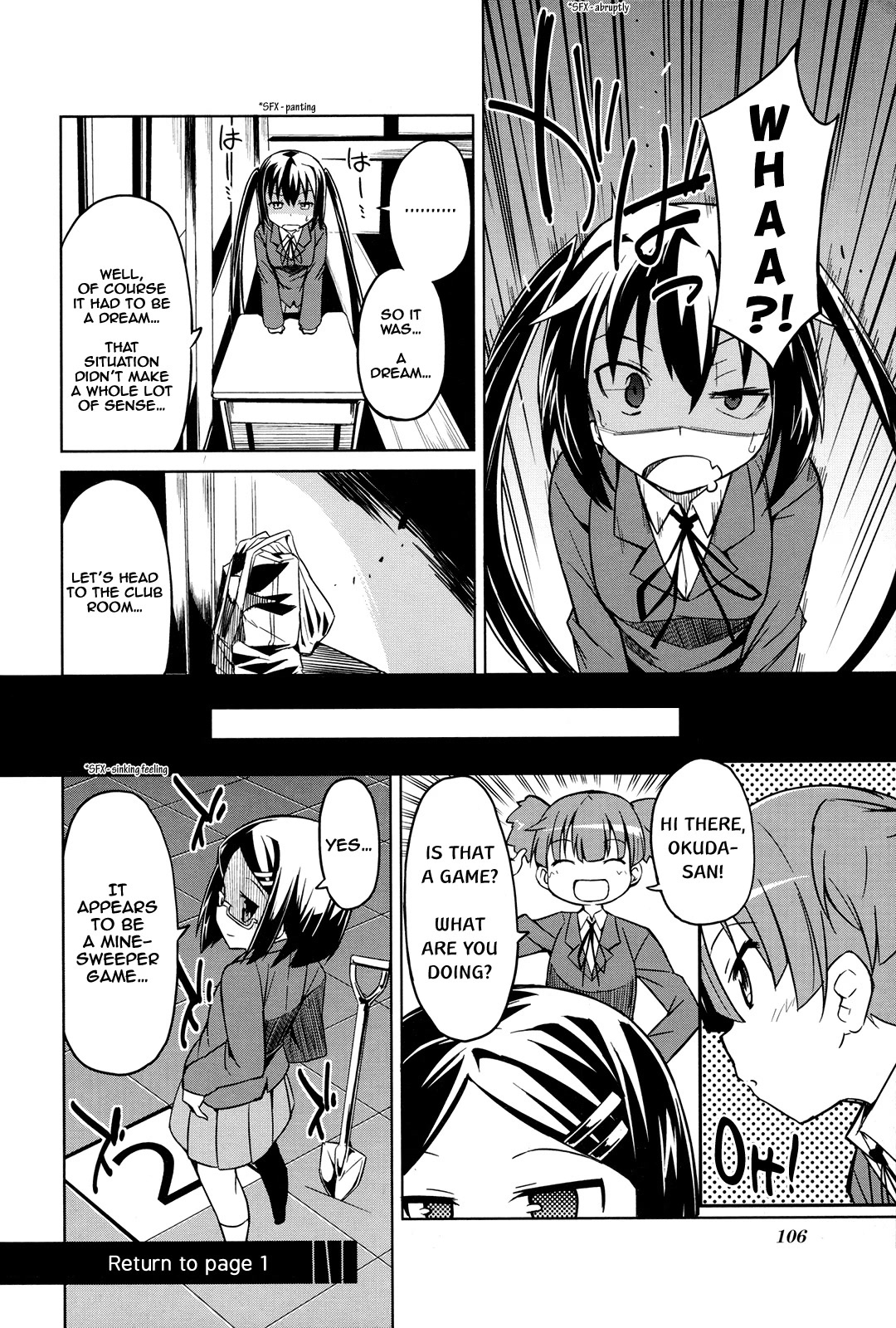 K-ON! Story Anthology Comic Chapter 41 page 10 - Chapter 41: Sweeper Girls (by Kounosu Satori)