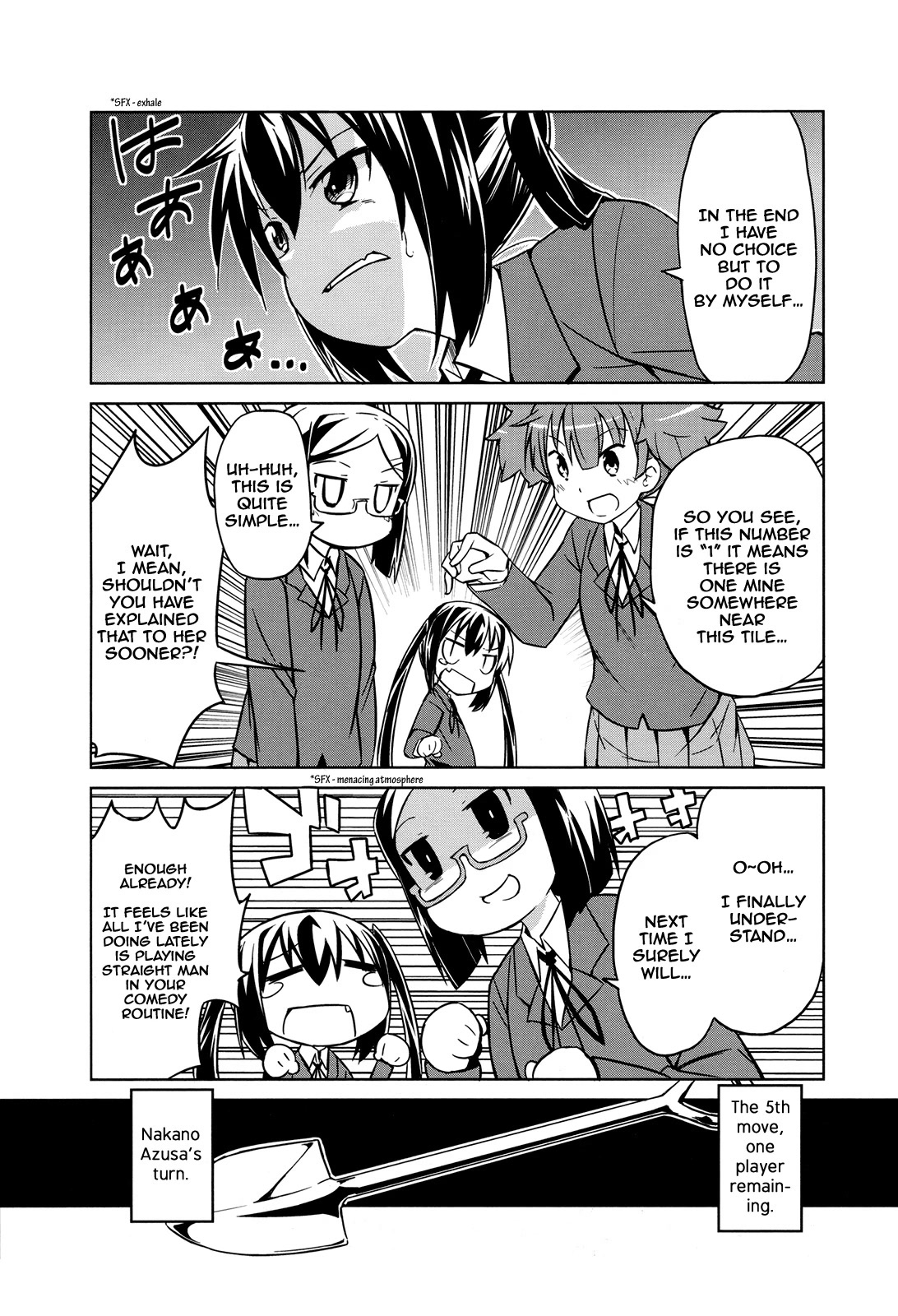 K-ON! Story Anthology Comic Chapter 41 page 7 - Chapter 41: Sweeper Girls (by Kounosu Satori)