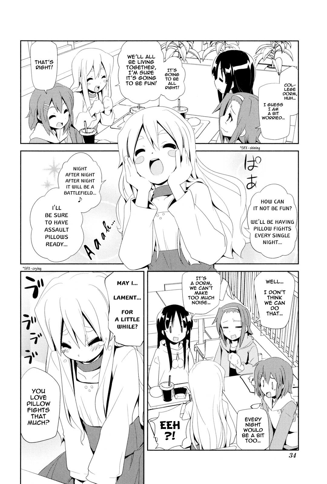 K-ON! Story Anthology Comic Chapter 5 page 6 - Chapter 5: The Afterschool Never Ends (by Sato Yoshimi)