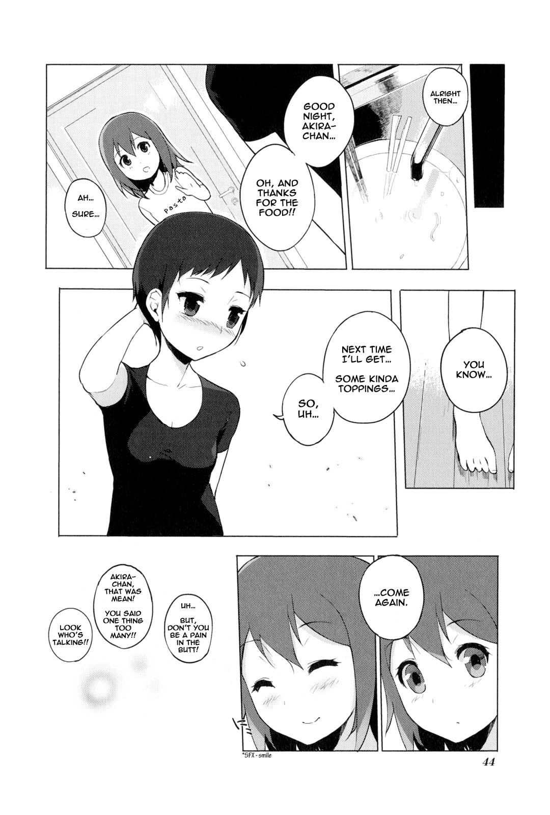 K-ON! Story Anthology Comic Chapter 6 page 8 - Chapter 6: Night Snacking Club! (by Sasamori Tomoe)