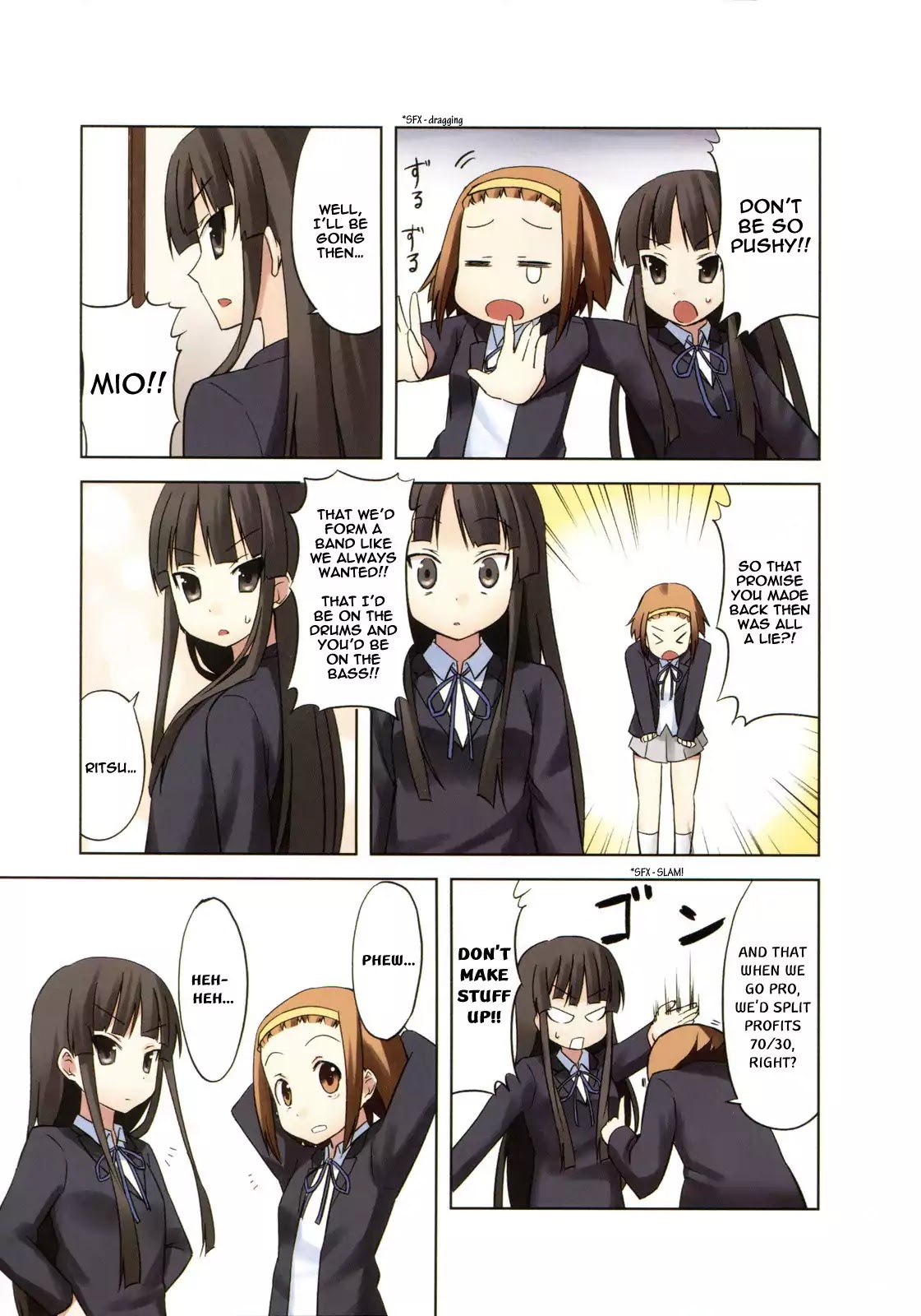 K-ON! Chapter 1.1 page 7 - Vol.1 Chapter 1
