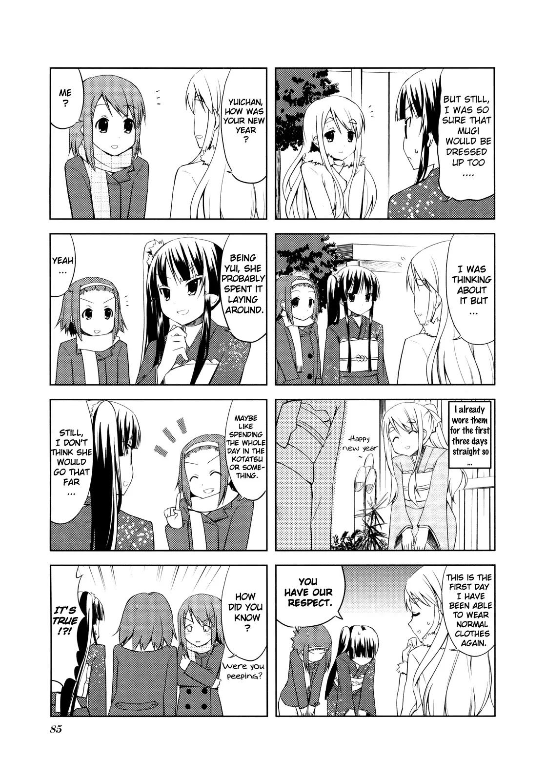 K-ON! Chapter 1.11 page 4 - Vol.1 Chapter 11