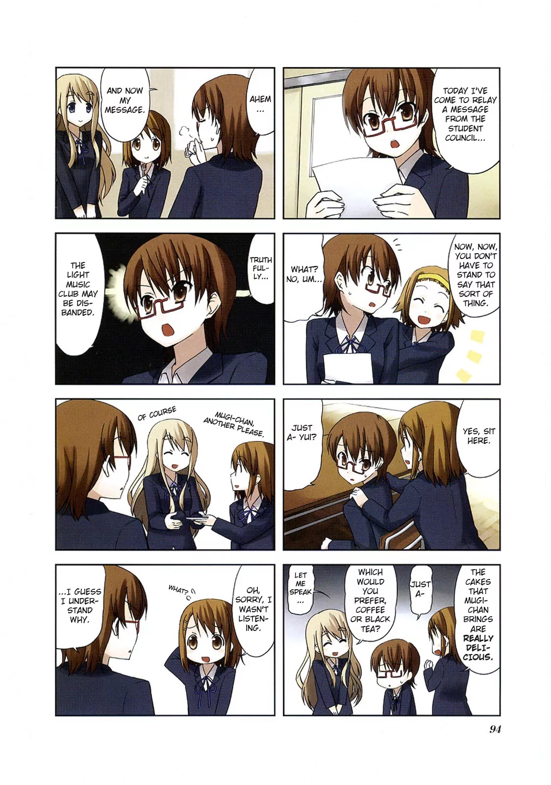 K-ON! Chapter 1.12 page 2 - Vol.1 Chapter 12