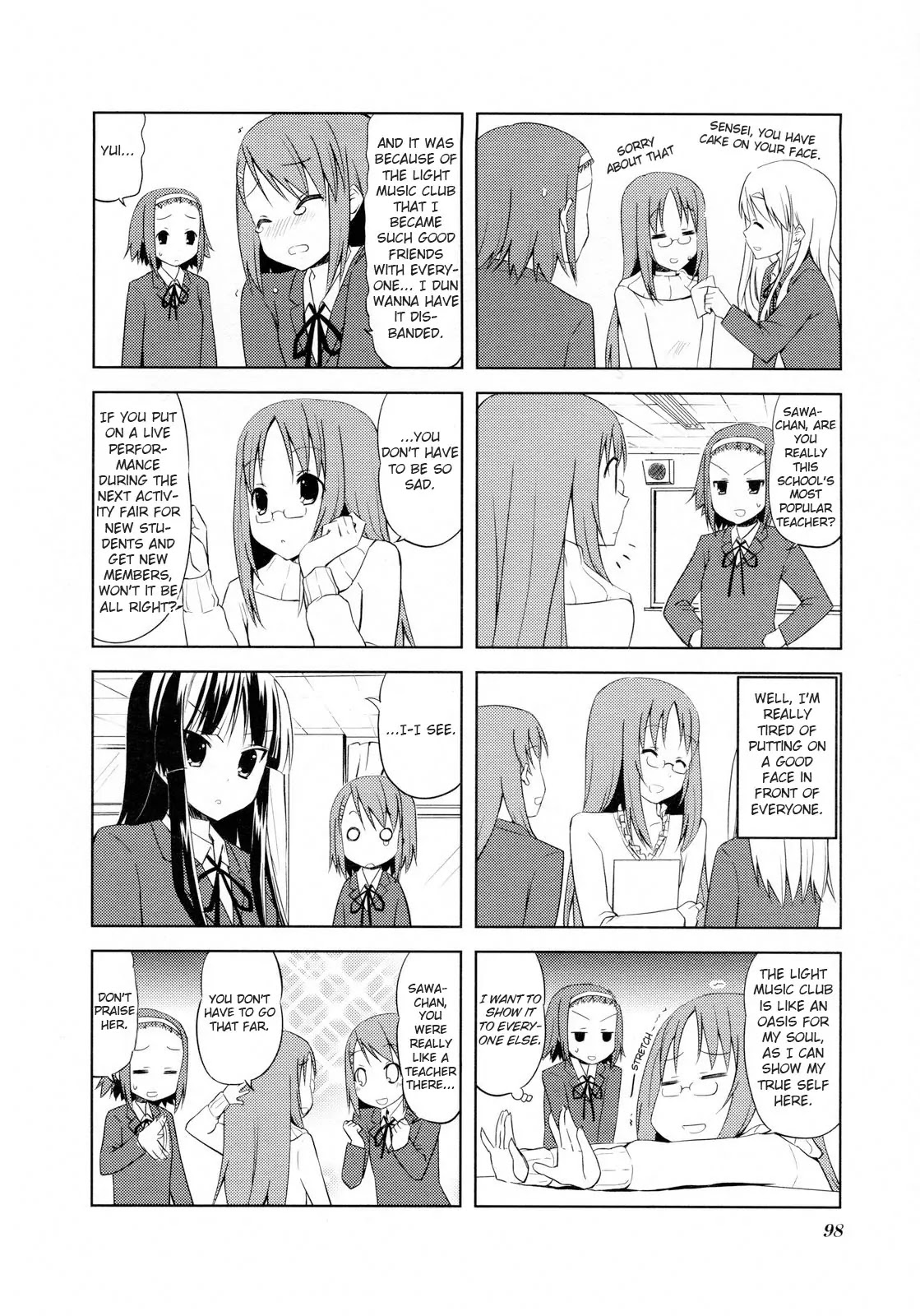 K-ON! Chapter 1.12 page 6 - Vol.1 Chapter 12