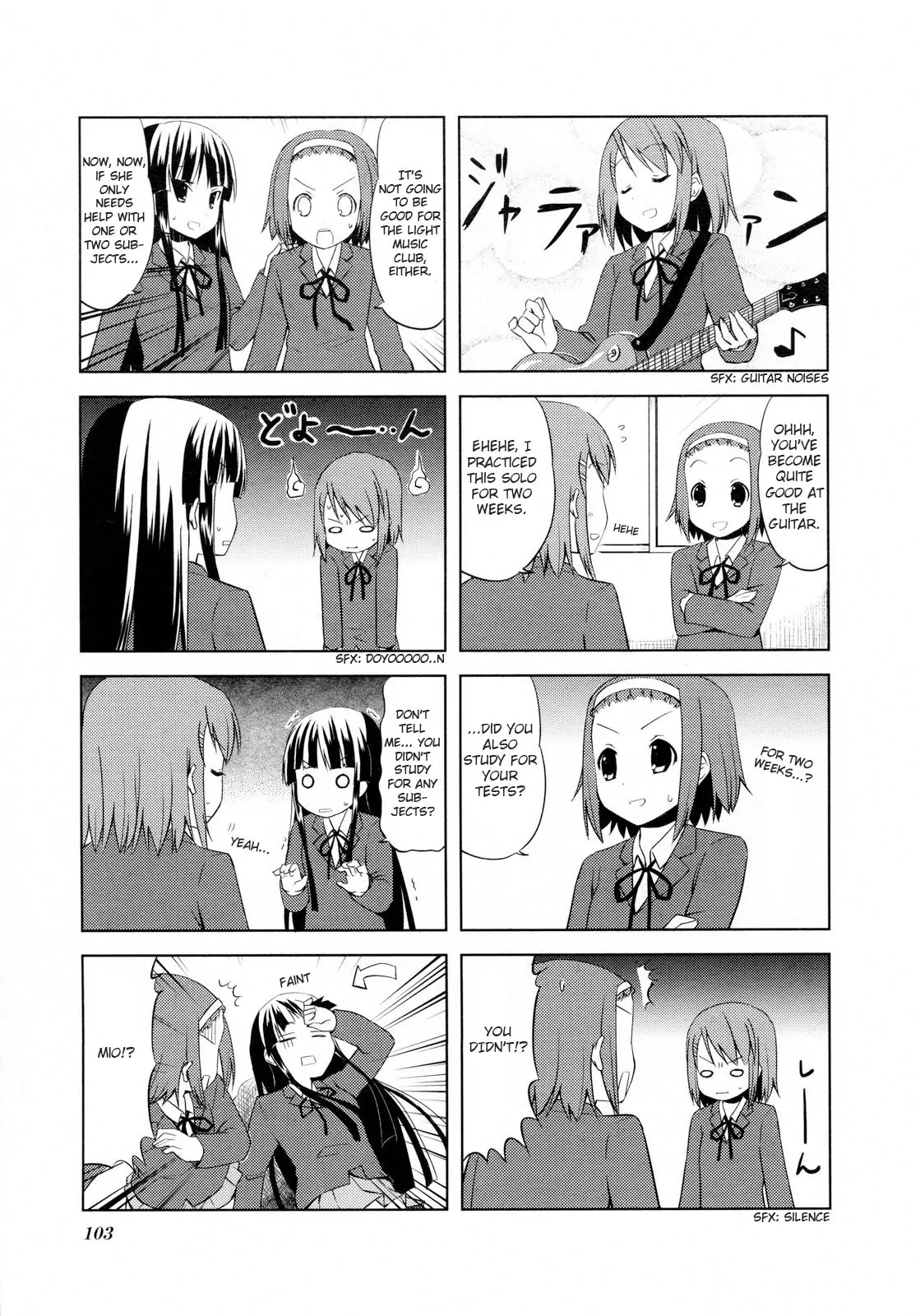 K-ON! Chapter 1.13 page 3 - Vol.1 Chapter 13