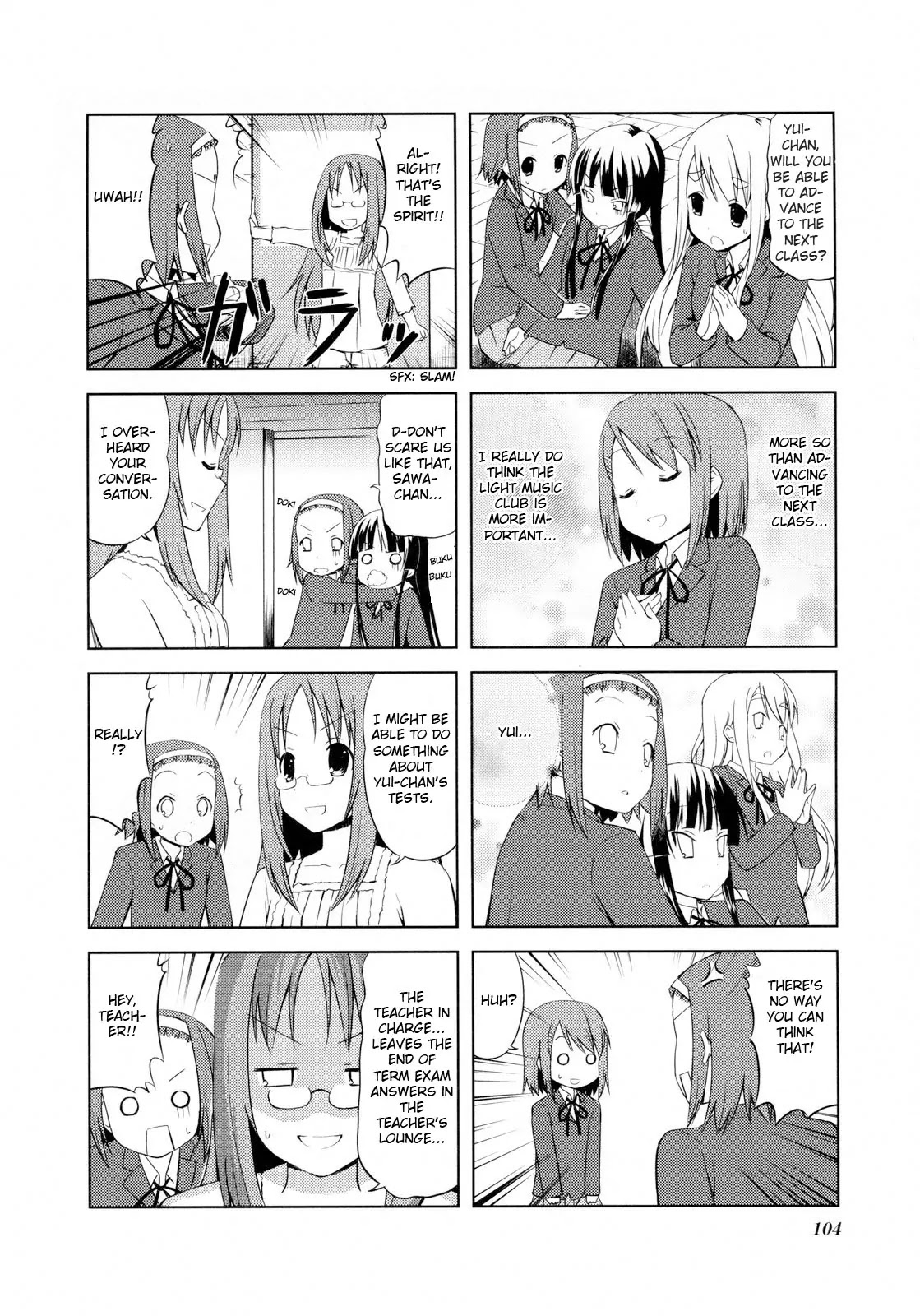 K-ON! Chapter 1.13 page 4 - Vol.1 Chapter 13