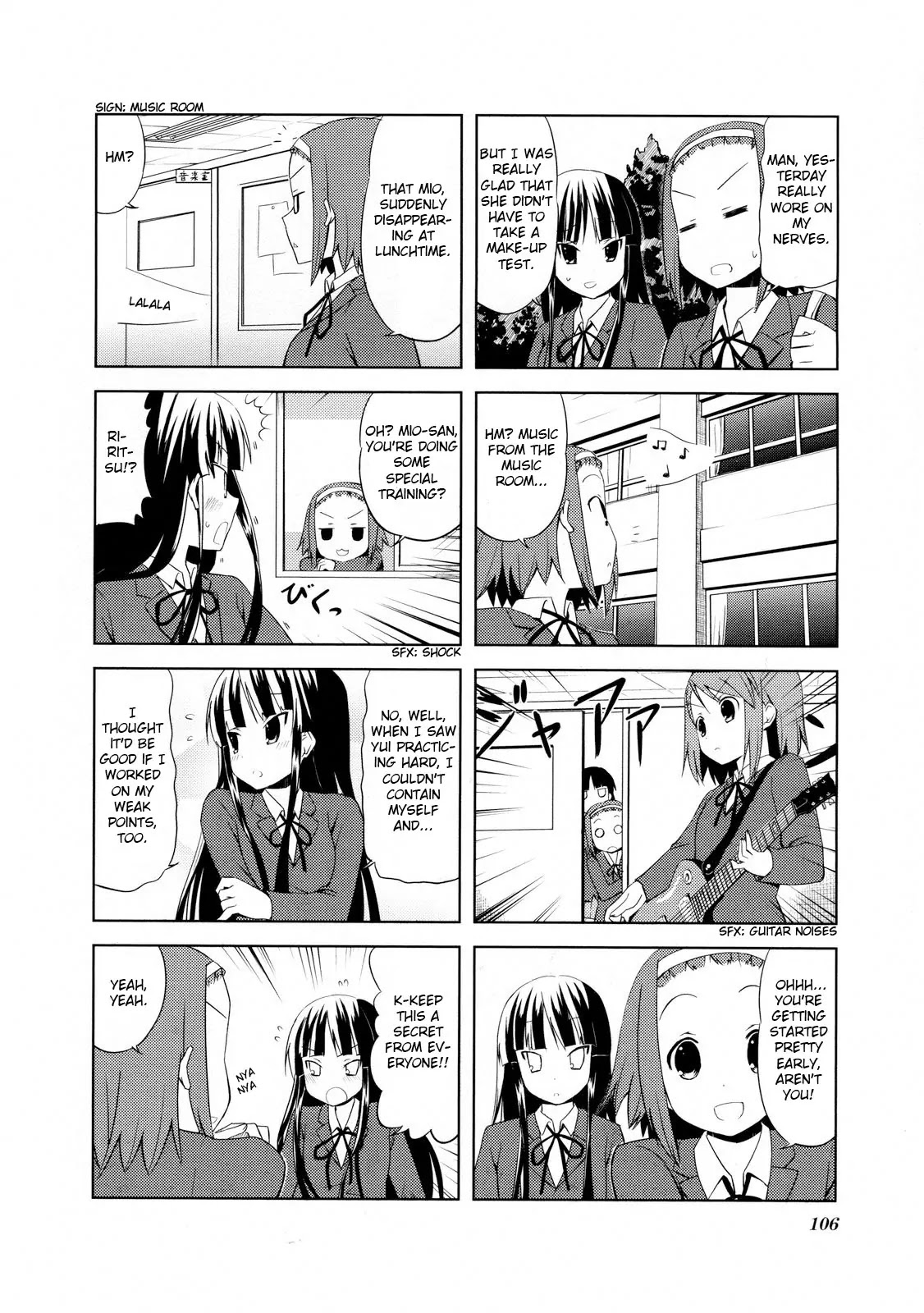 K-ON! Chapter 1.13 page 6 - Vol.1 Chapter 13